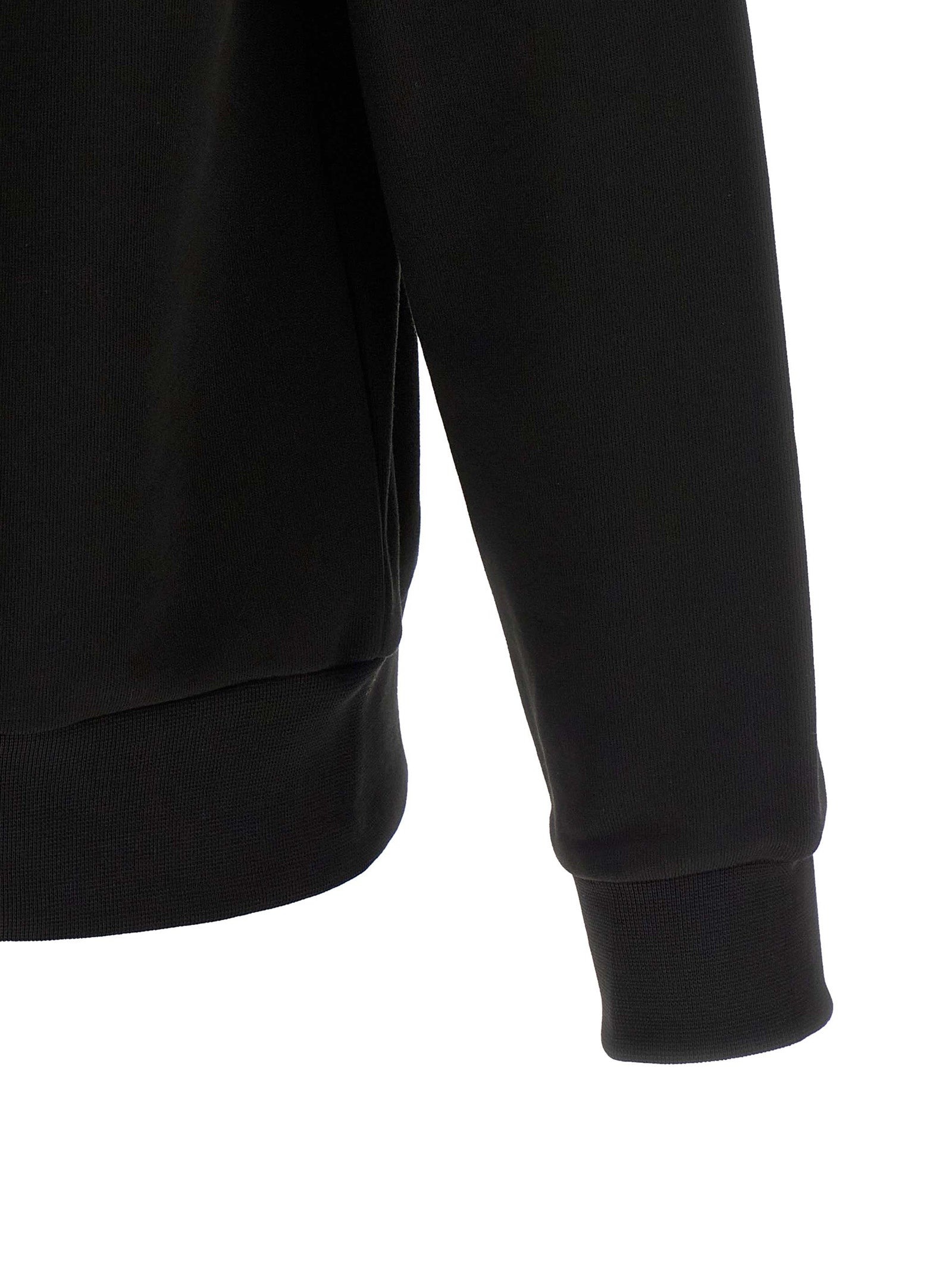 Lacoste Black Cotton Sweatshirt