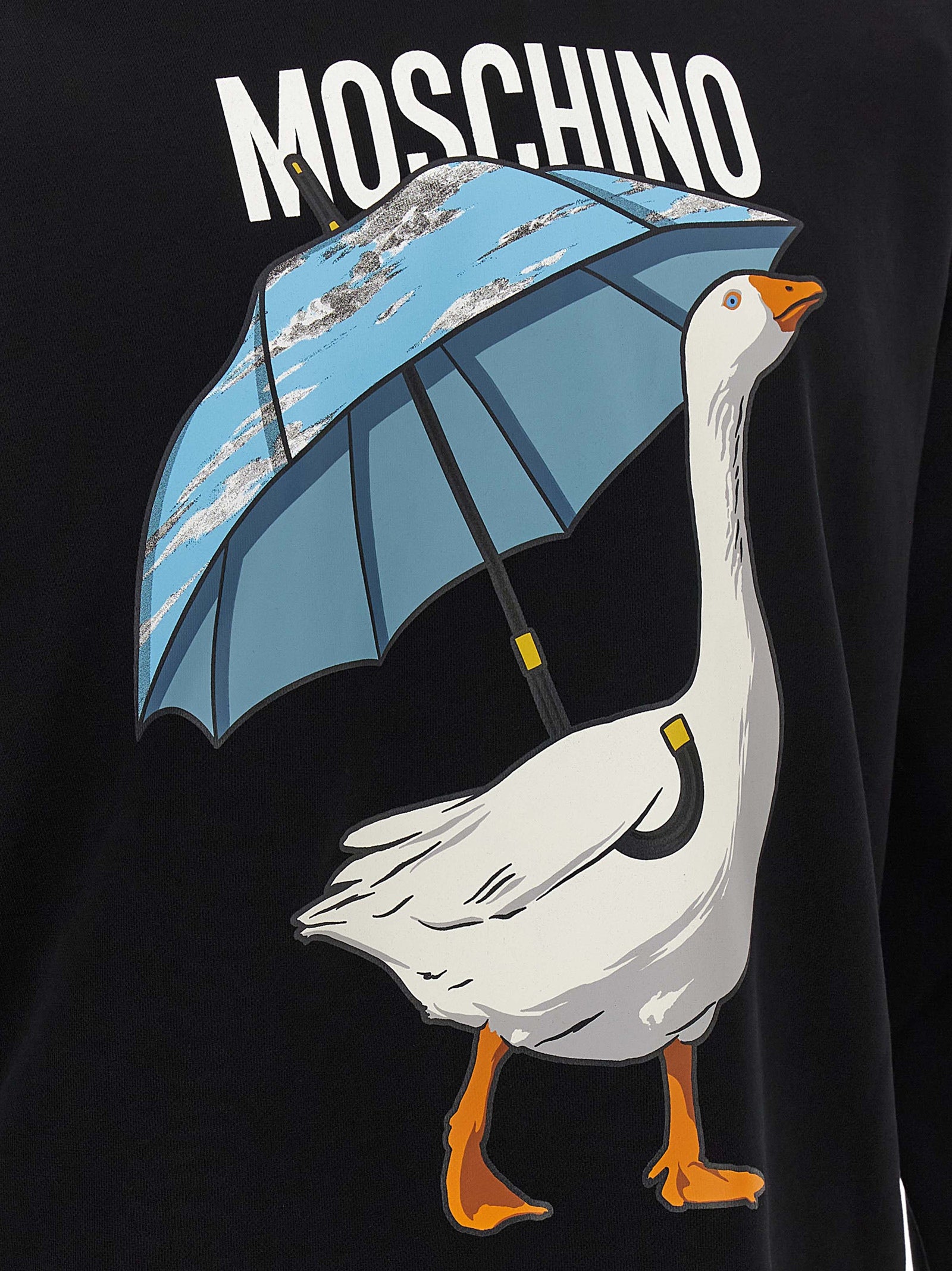 Moschino Black Cotton Sweatshirt