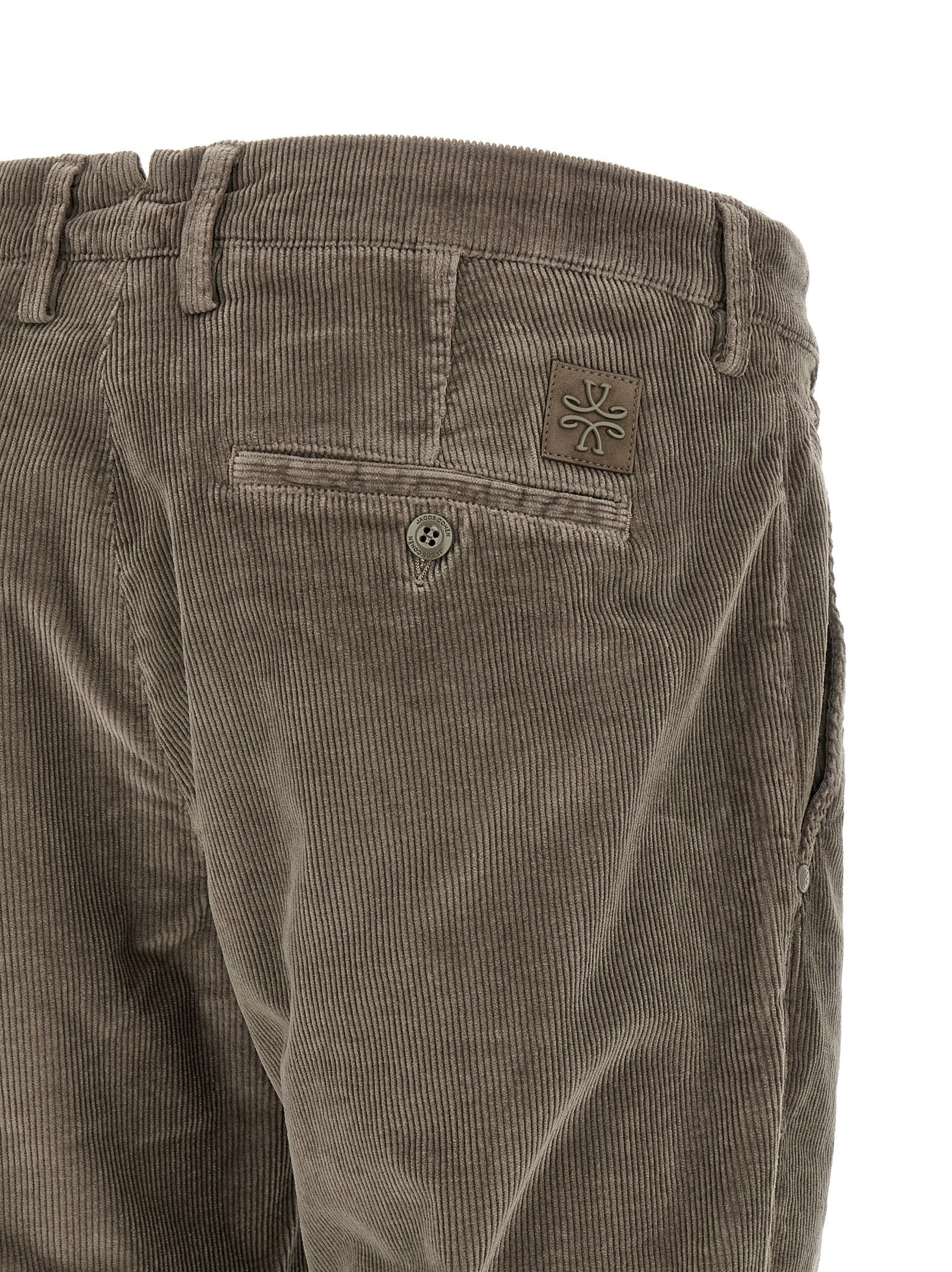 Jacob Cohen Gray Cotton Chino Pants