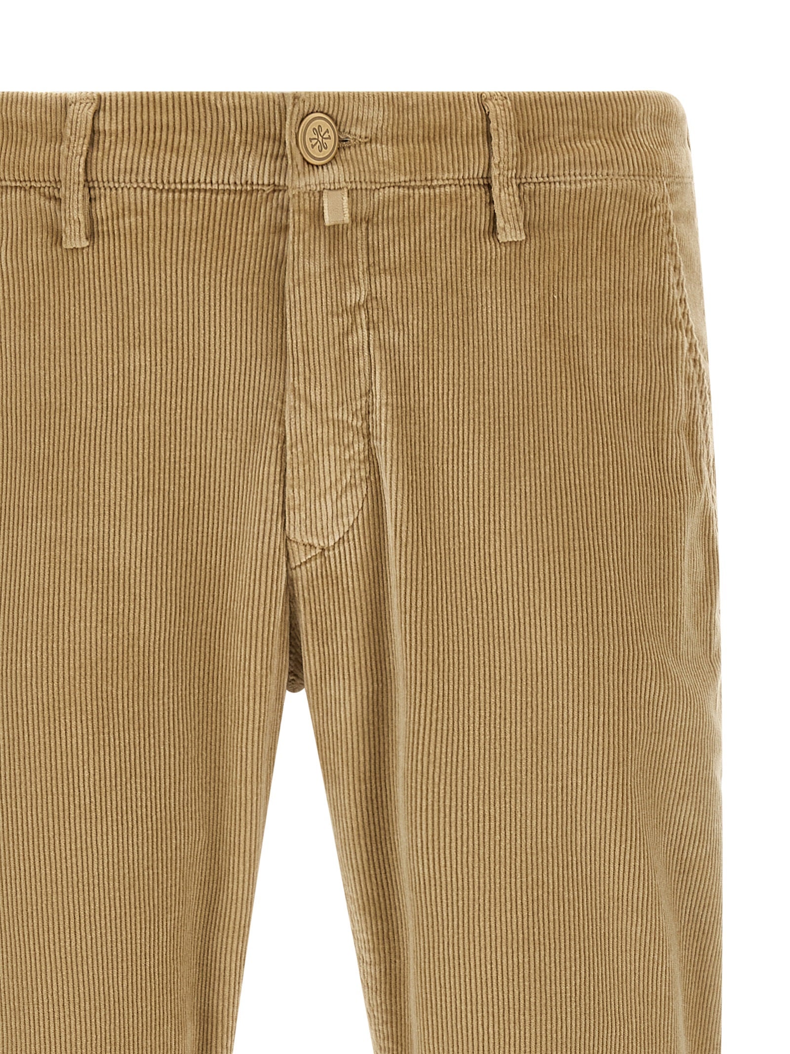 Jacob Cohen Beige Cotton Chino Pants