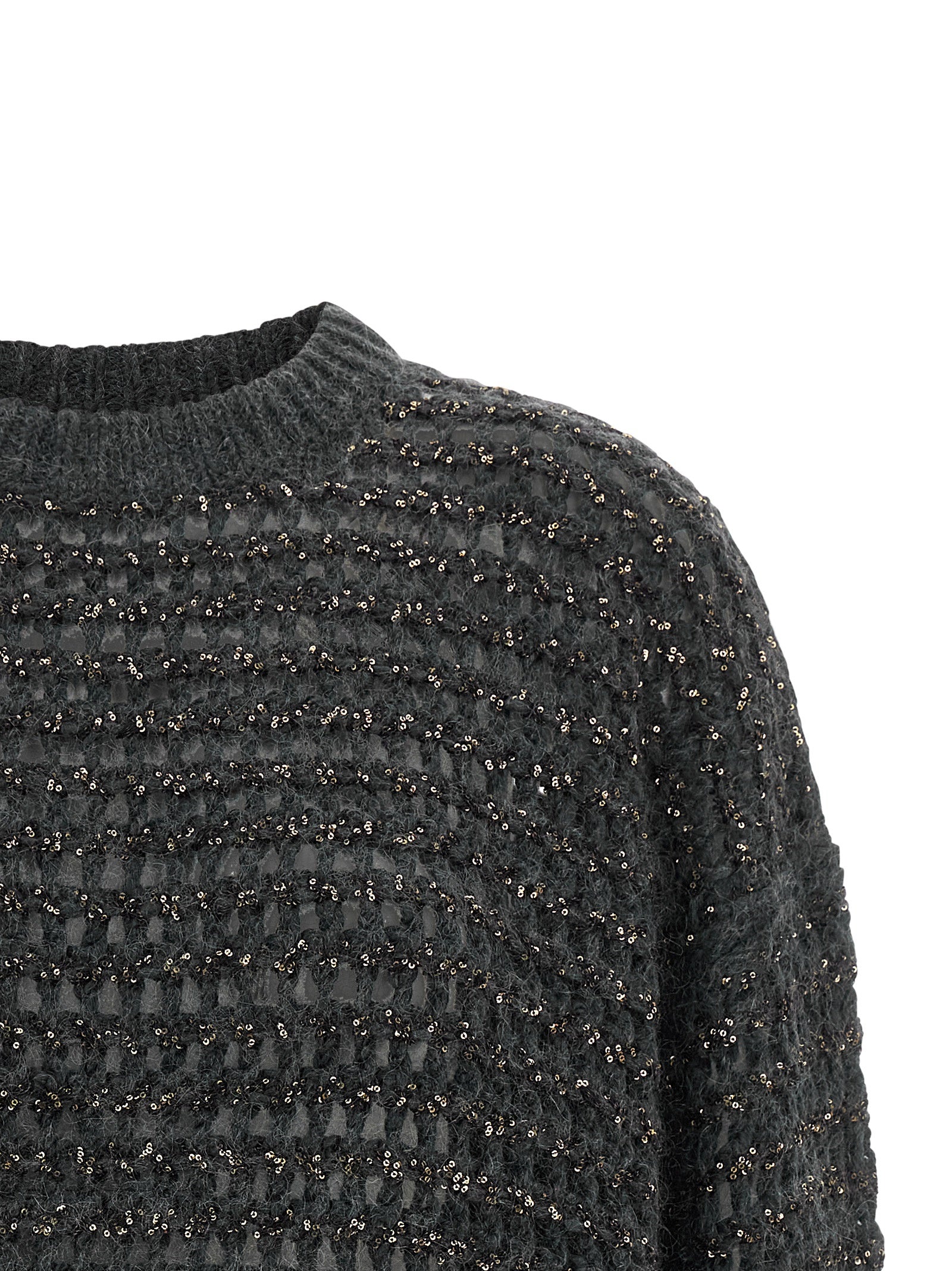 Brunello Cucinelli Gray Elastane Cardigan