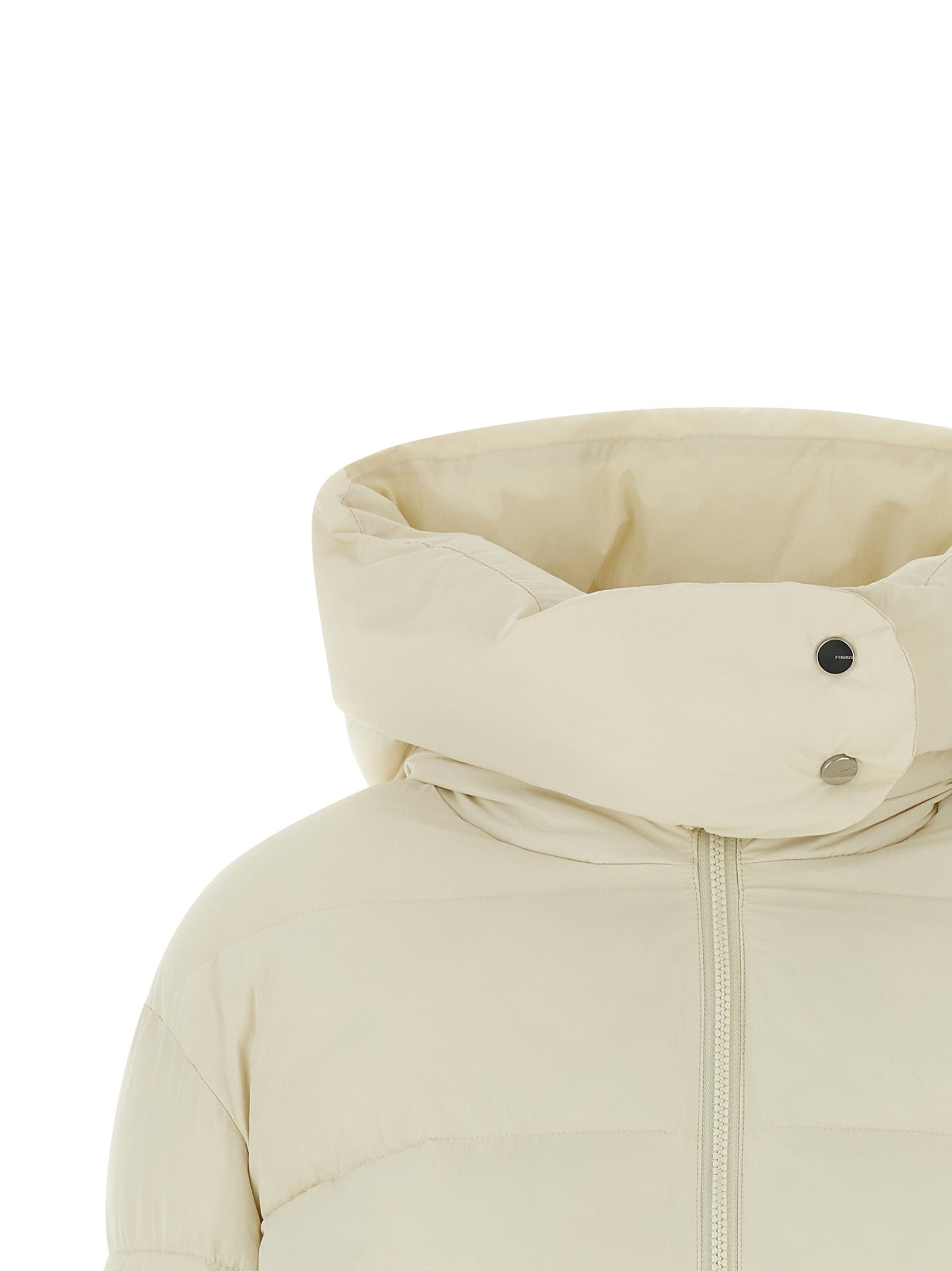 PINKO Beige Polyamide Full-Length Jacket