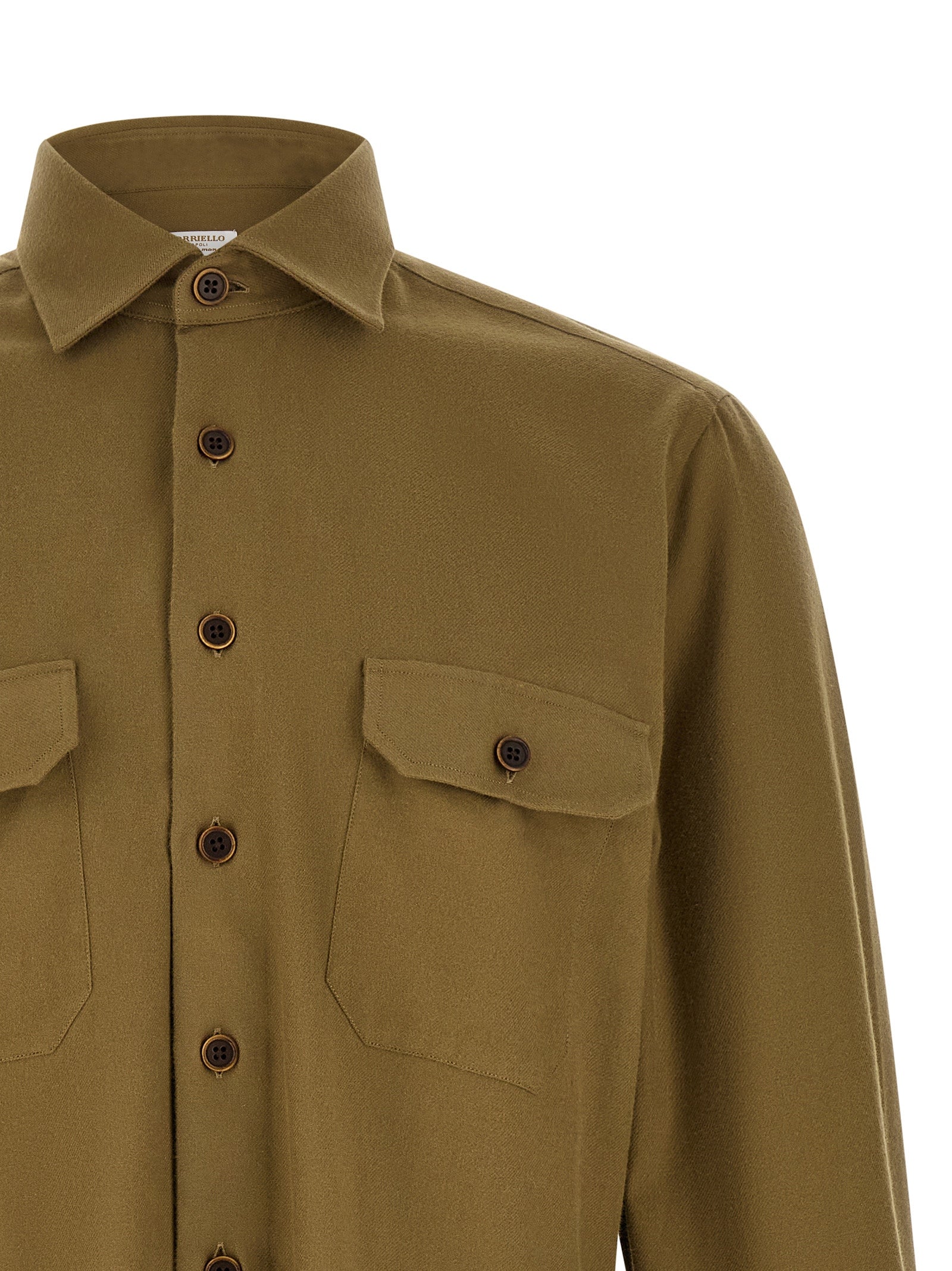BORRIELLO Bicolor Cotton Blouse