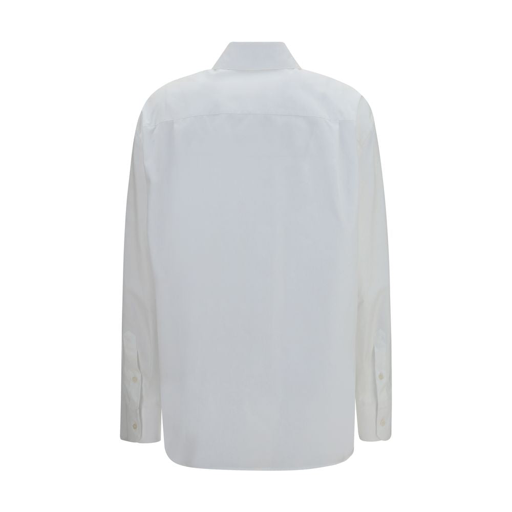Dolce & Gabbana White Cotton Dress Shirt