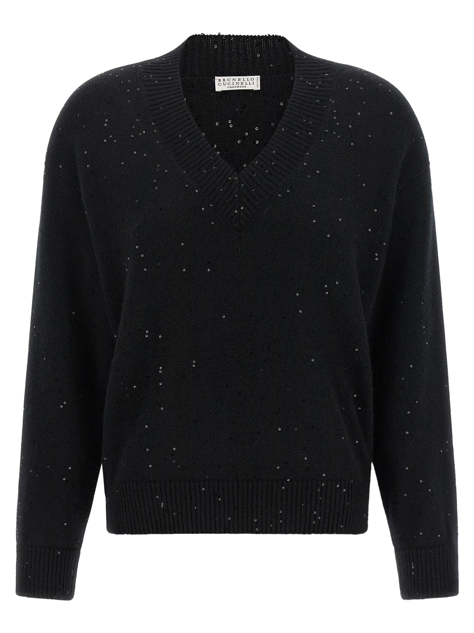 Brunello Cucinelli Black Cashmere Cardigan
