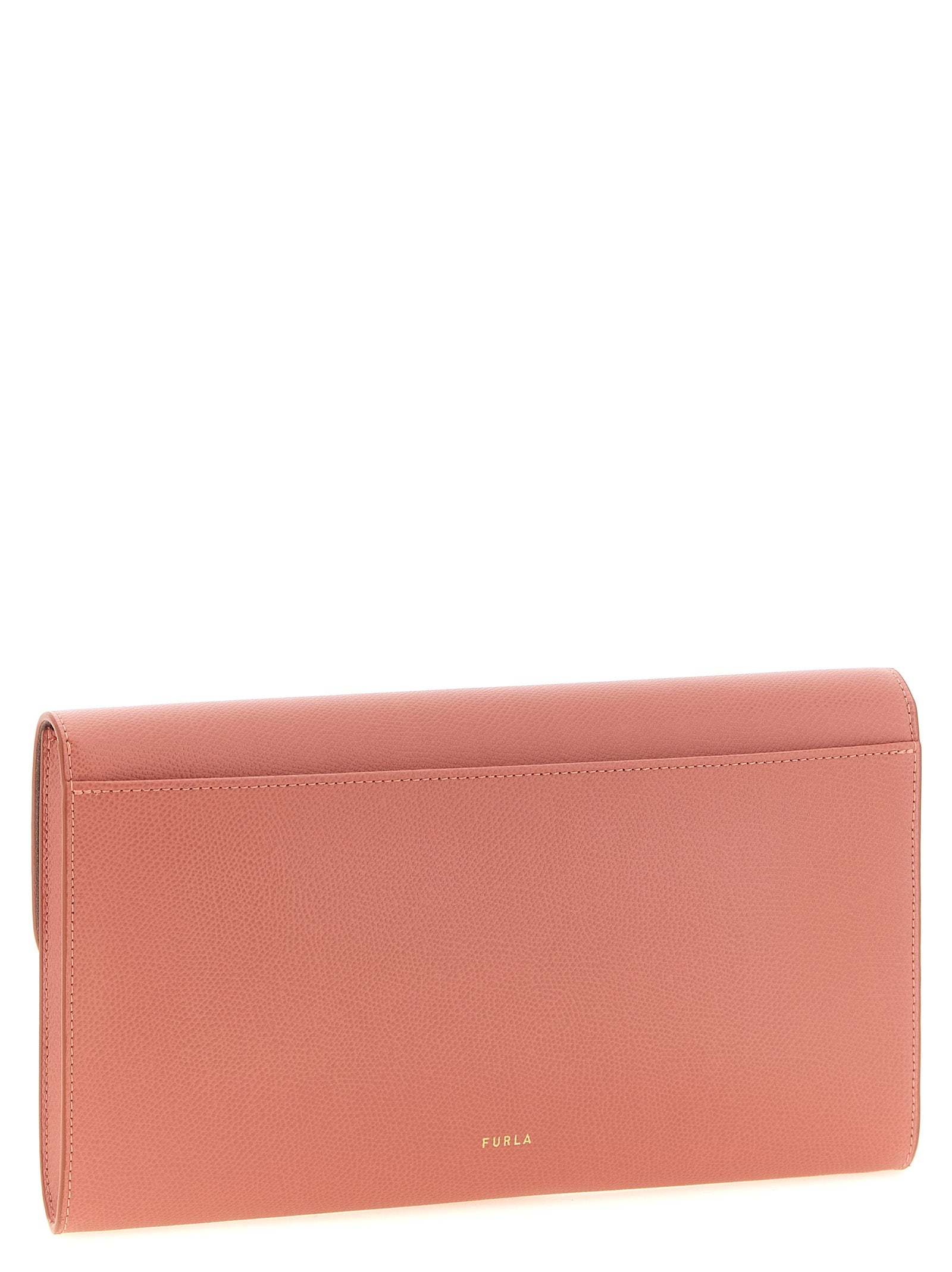 Furla Multicolor Calfskin Clutch Bag