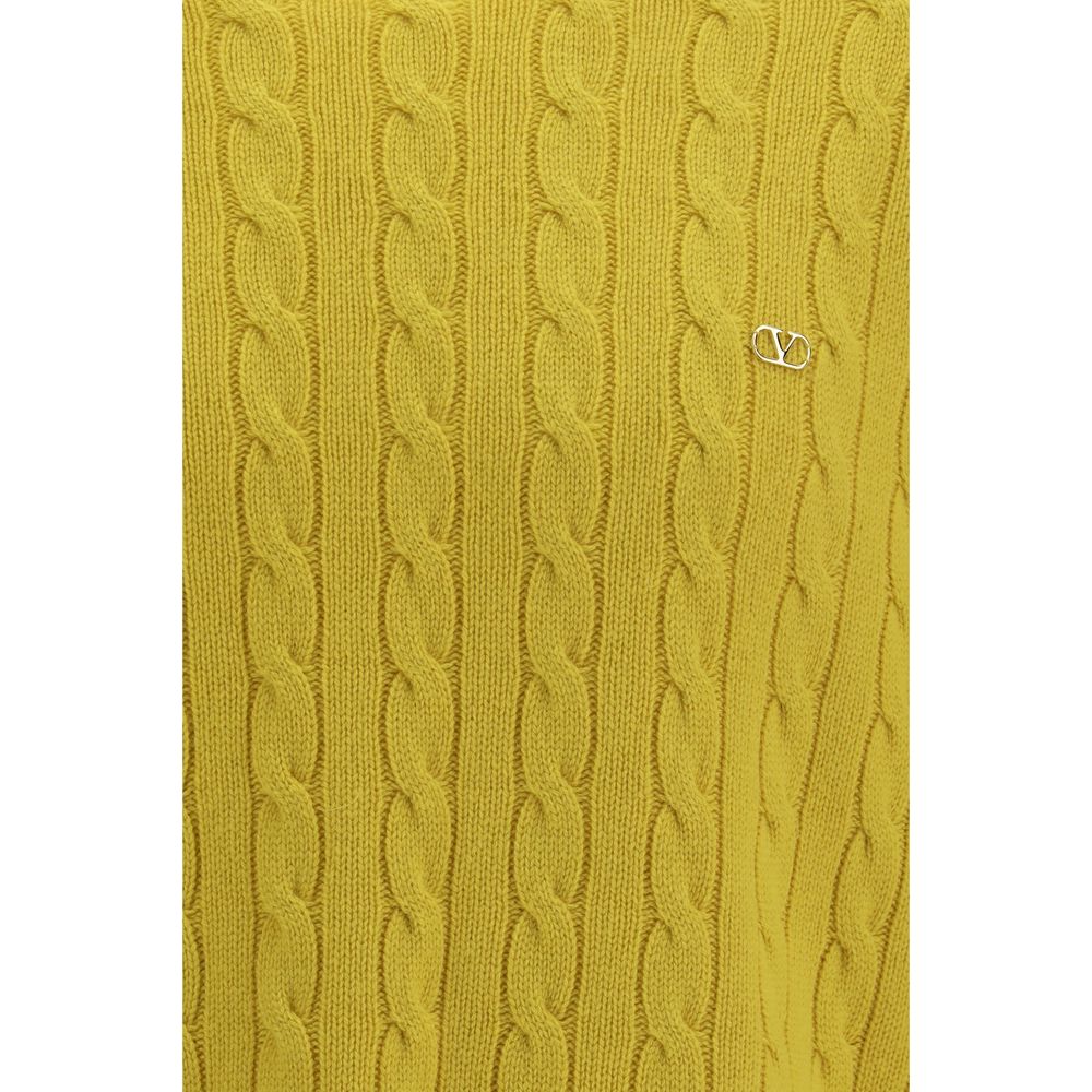 Valentino Garavani Bicolor Cashmere Sweater