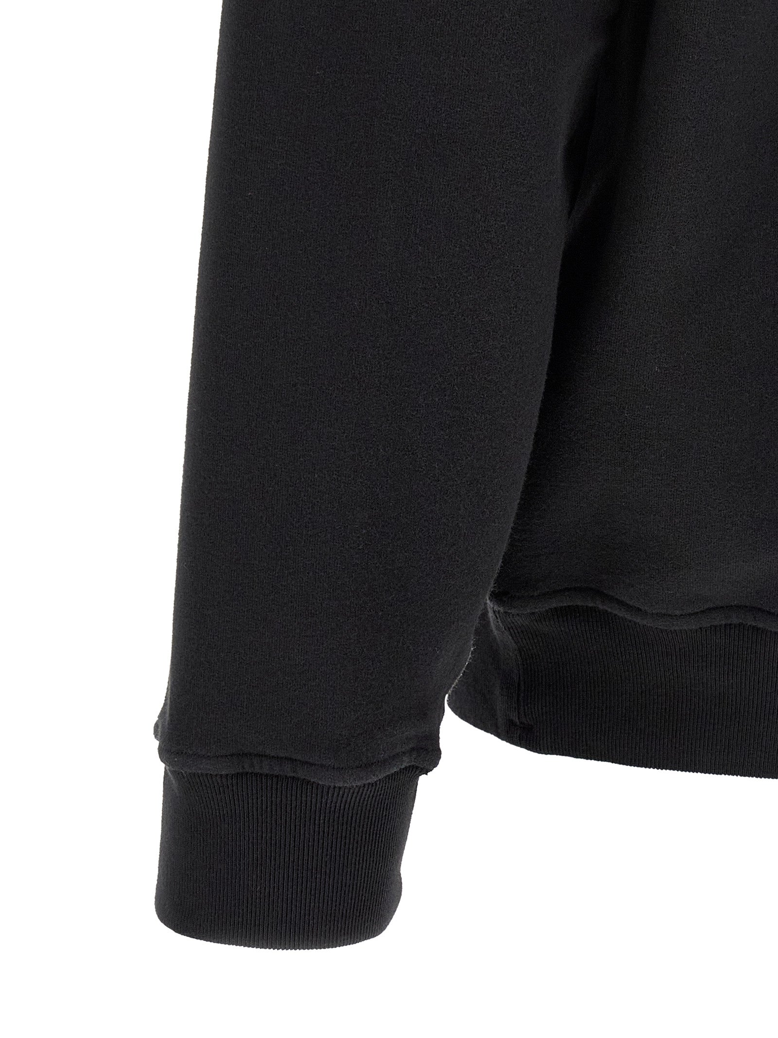 Stone Island Black Cotton Sweatshirt