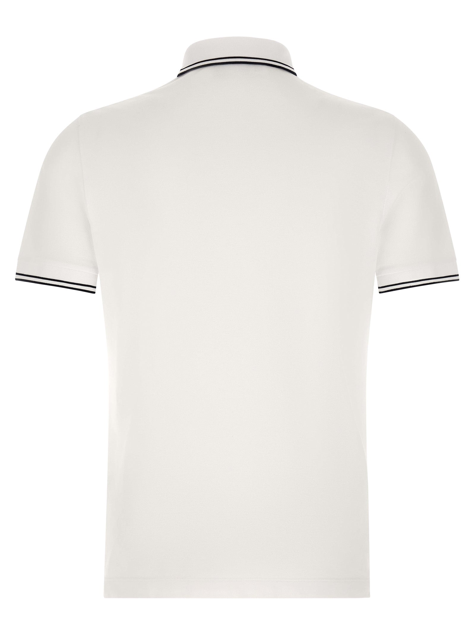 Stone Island Bicolor Cotton Polo Shirt