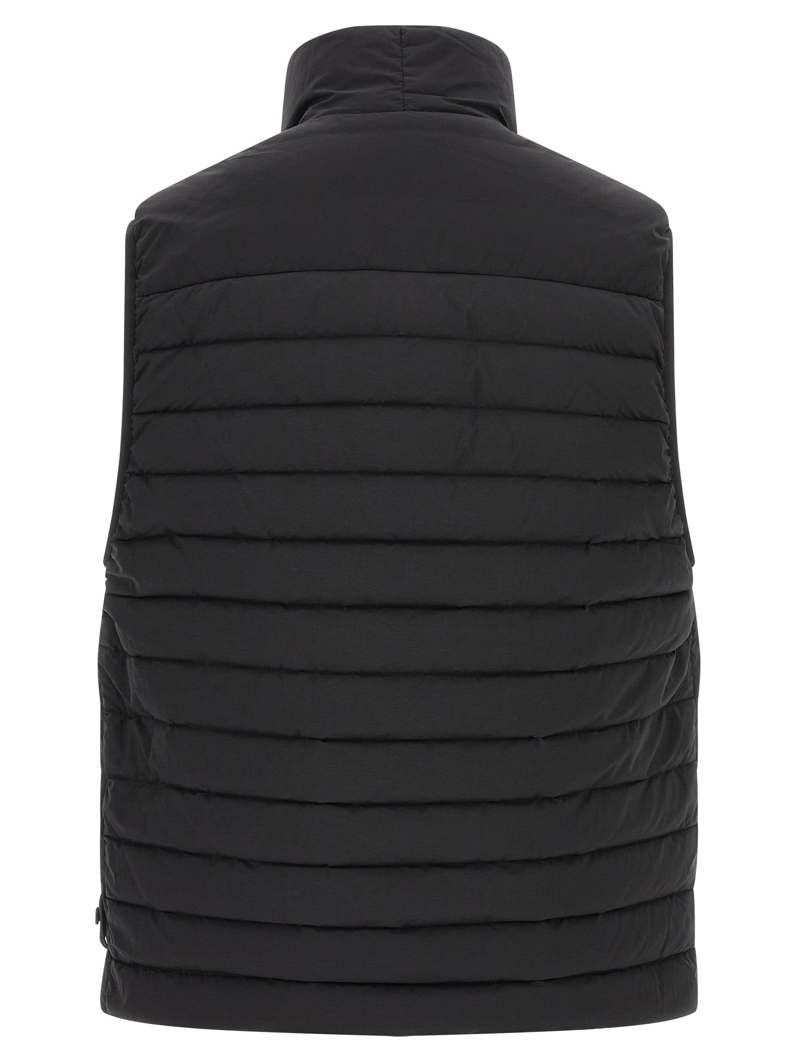 Stone Island Black Polyamide Sleeveless Jacket