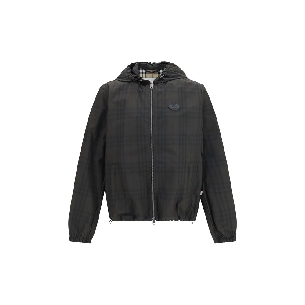 Burberry Brown Cotton Shell Jacket