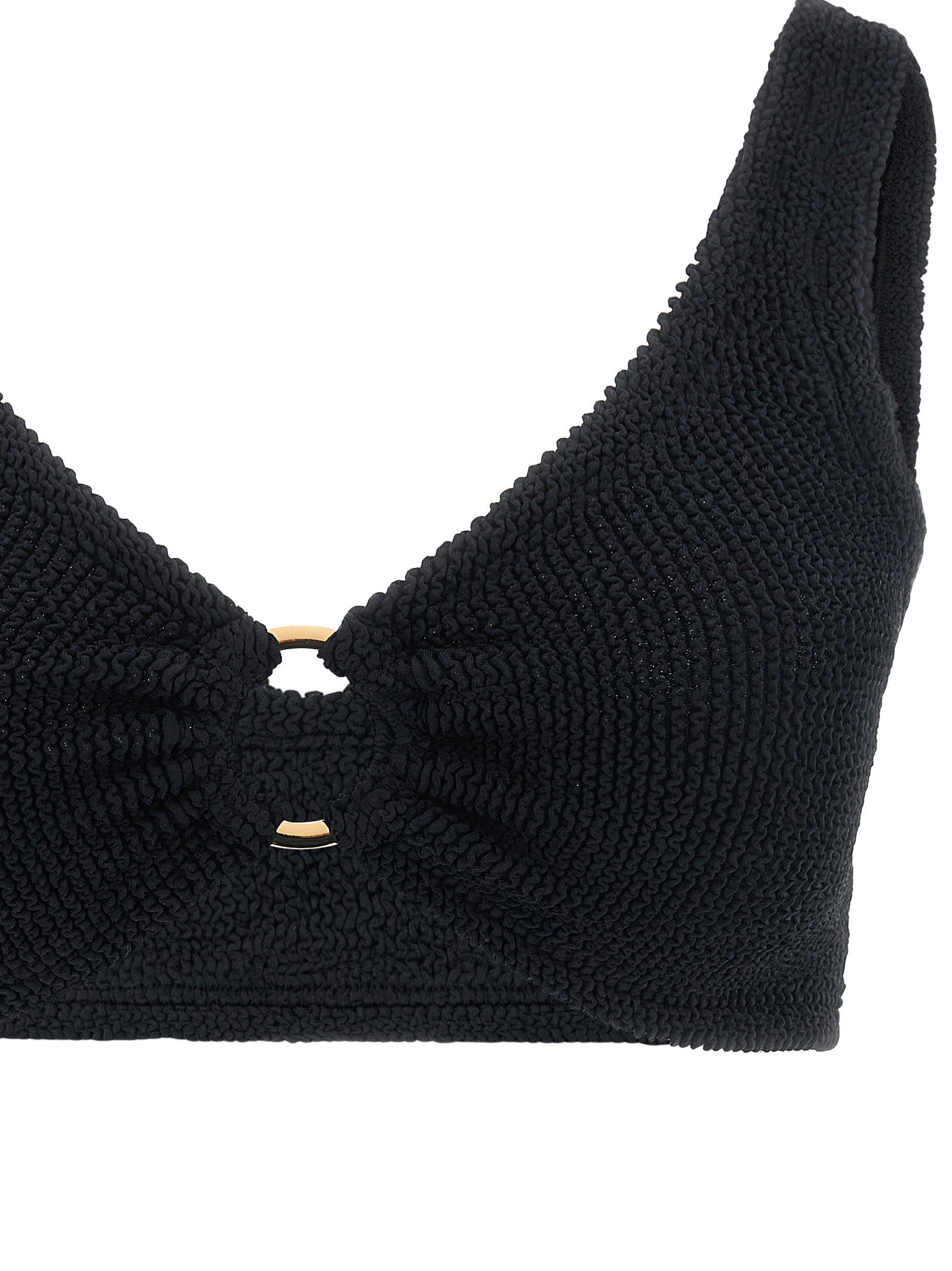 Hunza G Black Polyamide Bikini