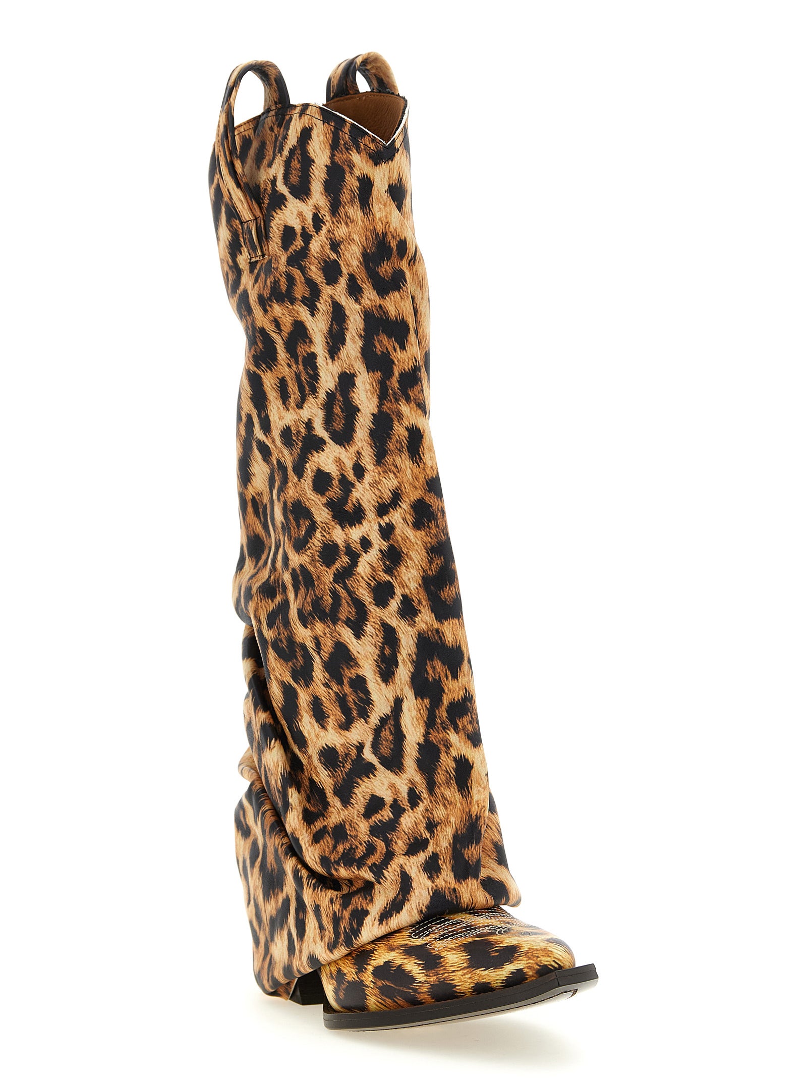 R13 Brown Cowhide Chelsea Boots