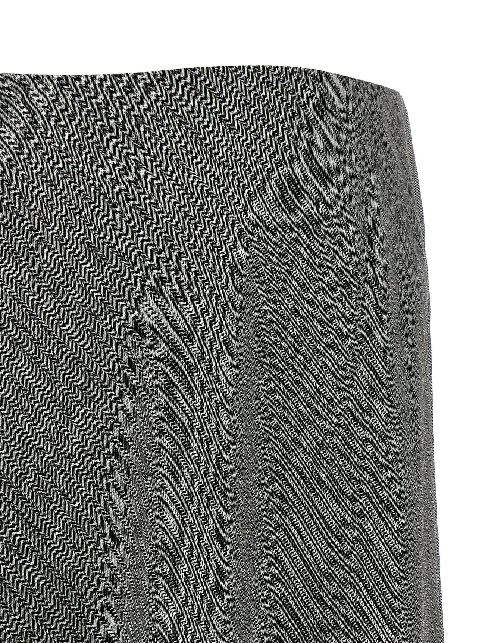 Alberta Ferretti Gray Viscose Mini Skirt