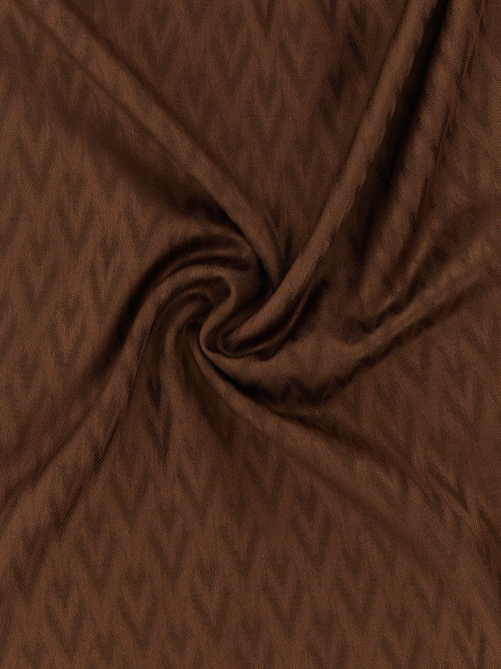Valentino Garavani Brown Silk Scarf