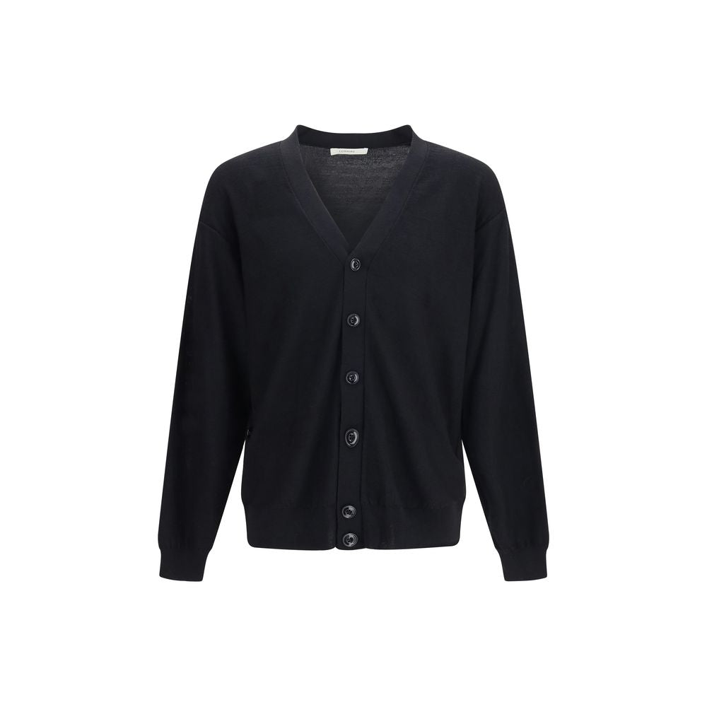 Lemaire Black Wool Oves Aries Cardigan