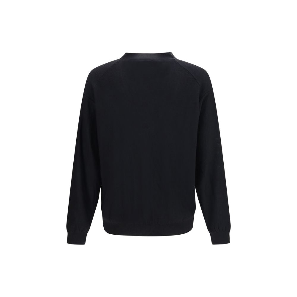 Lemaire Black Wool Oves Aries Cardigan