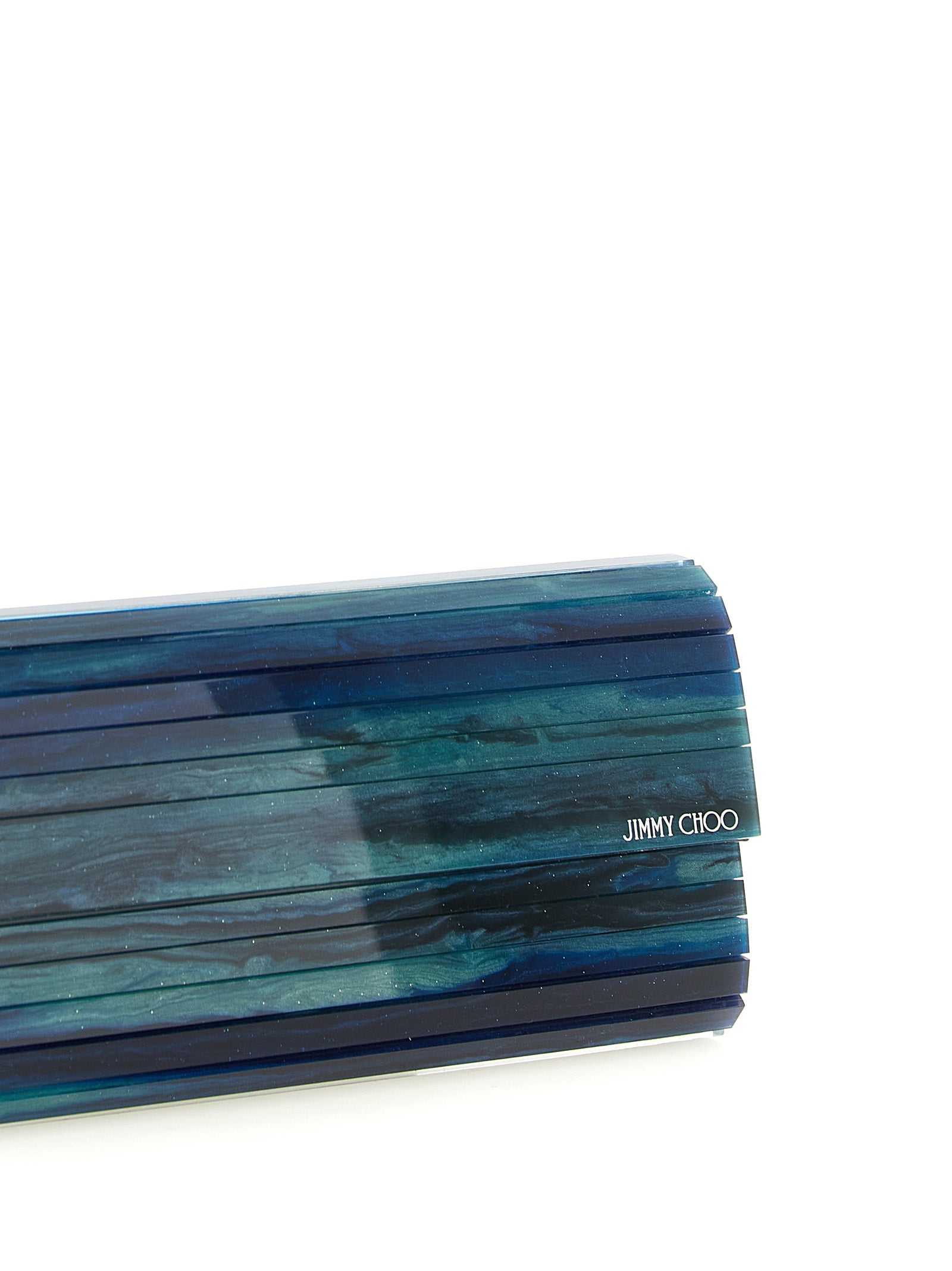 Jimmy Choo Bicolor Polyester Clutch Bag