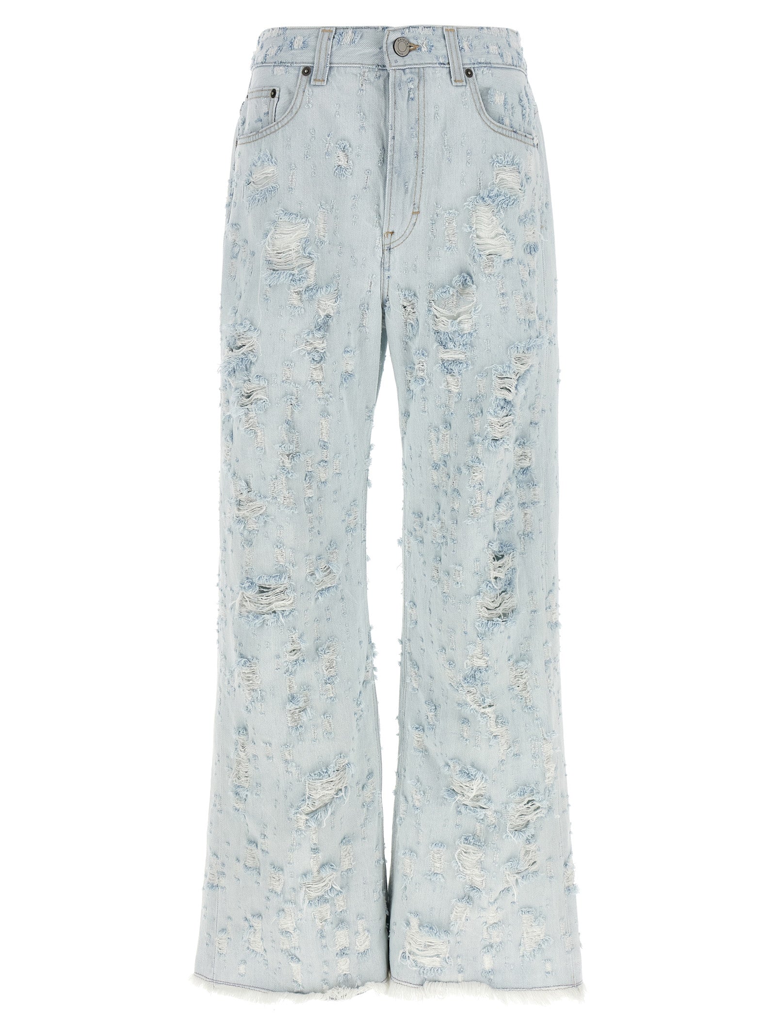 Haikure Blue Cotton Jeans Denim