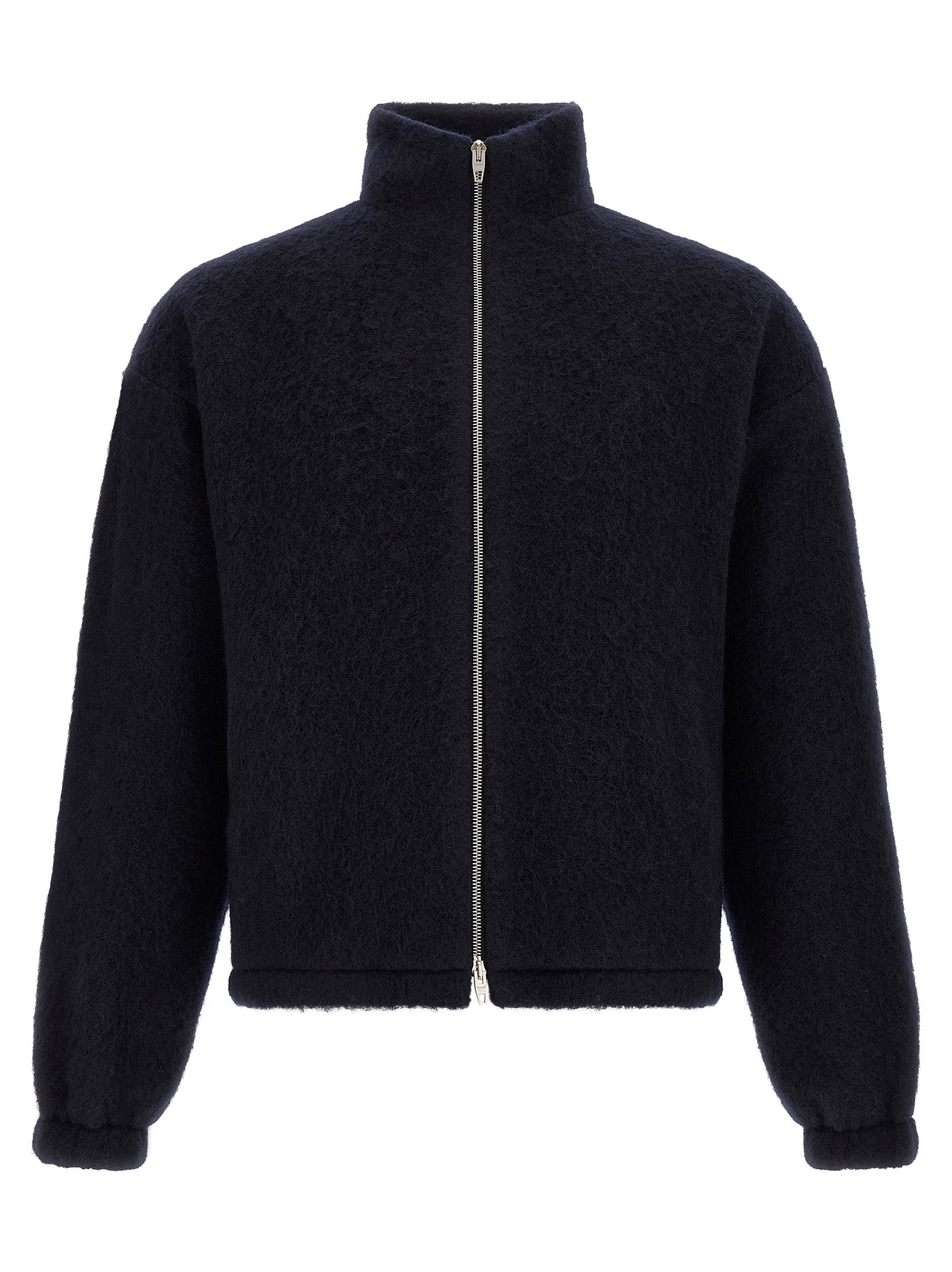 Jil Sander Blue Wool Sweatshirt