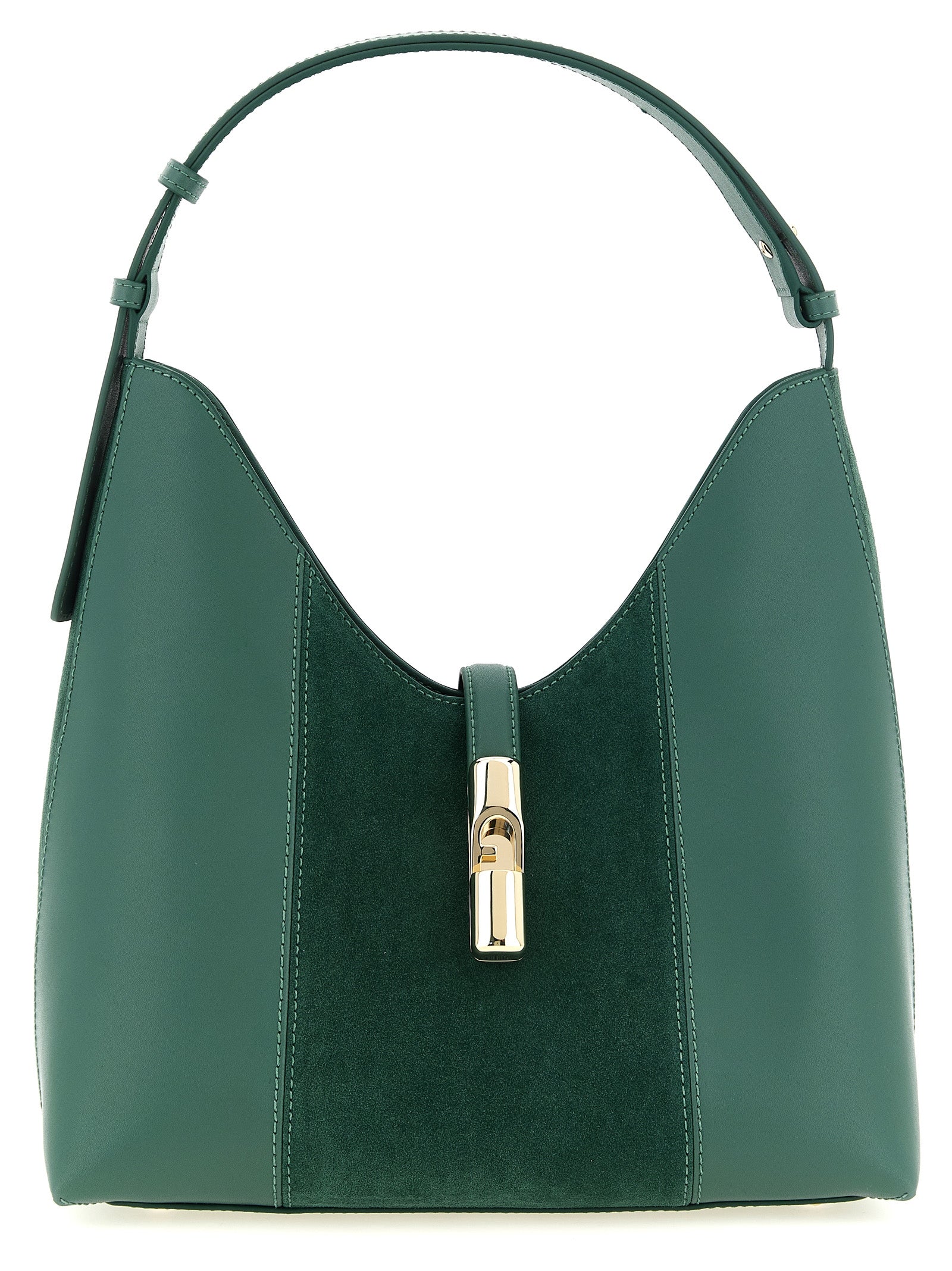 Furla Bicolor Calfskin Shoulder Bag