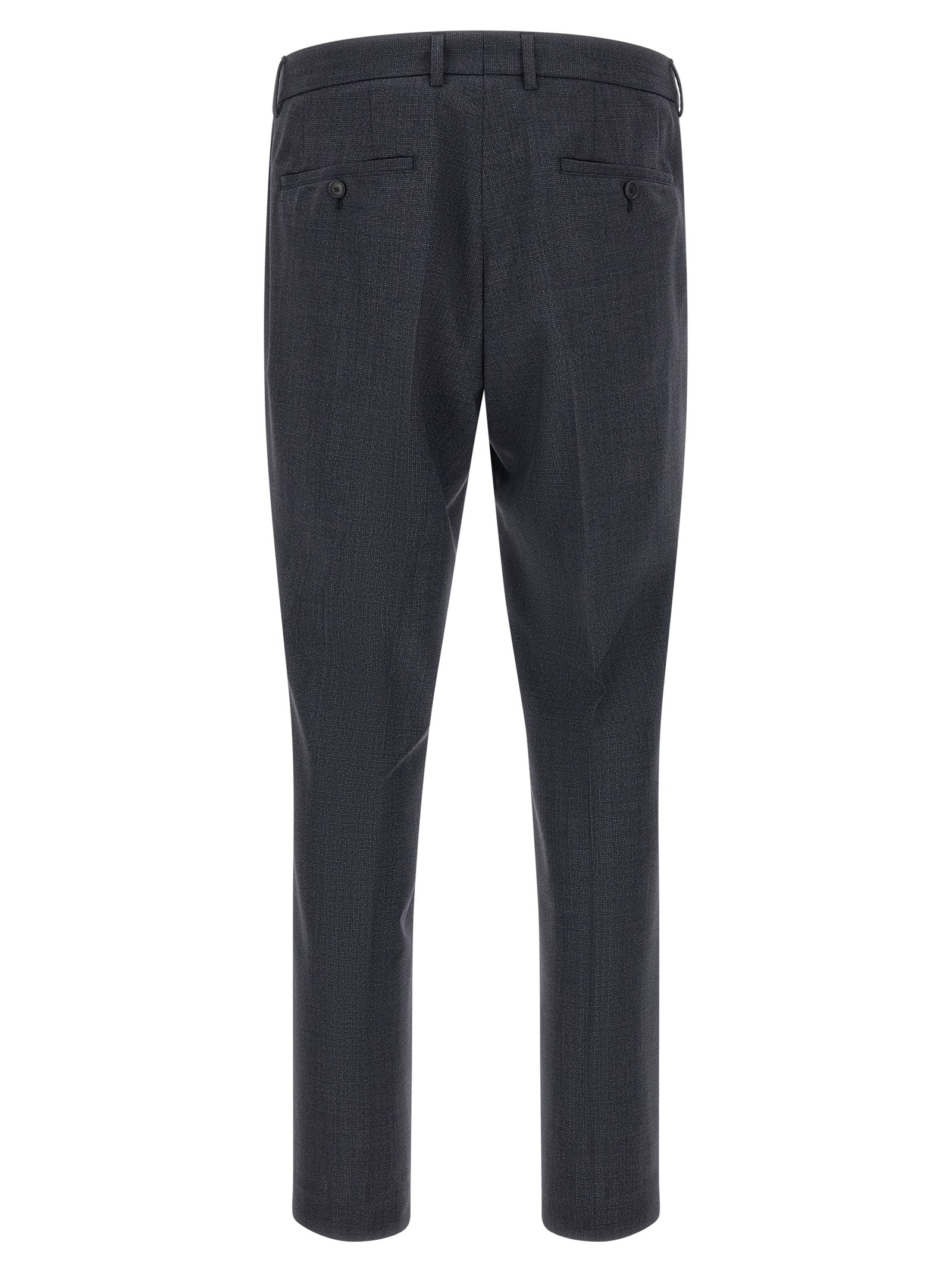 Hugo Boss Blue Polyester Two-Piece Suit
