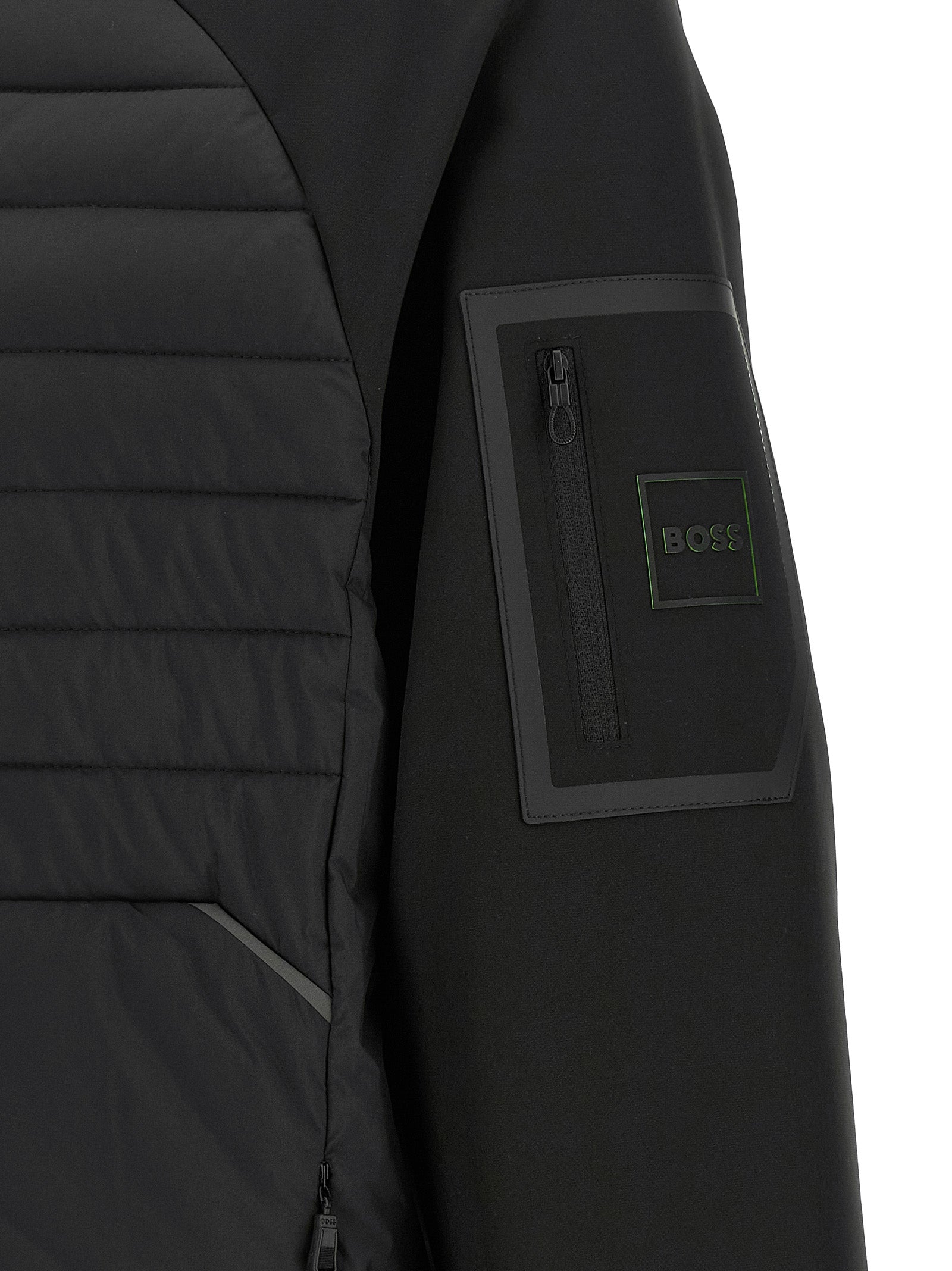 Hugo Boss Black Rubber Sweatshirt