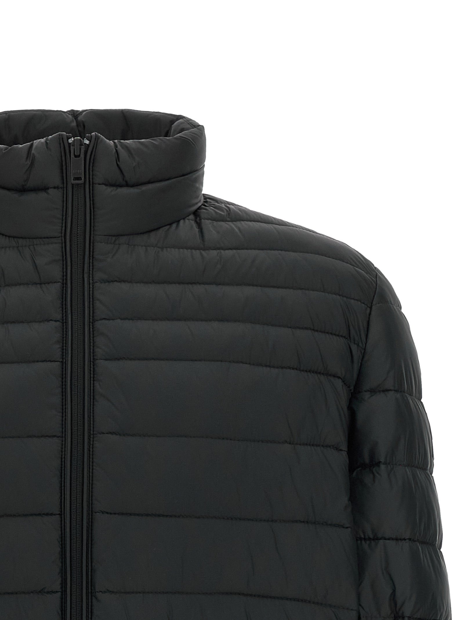 Hugo Boss Black Recycled Polyamide Full-Length Jacket