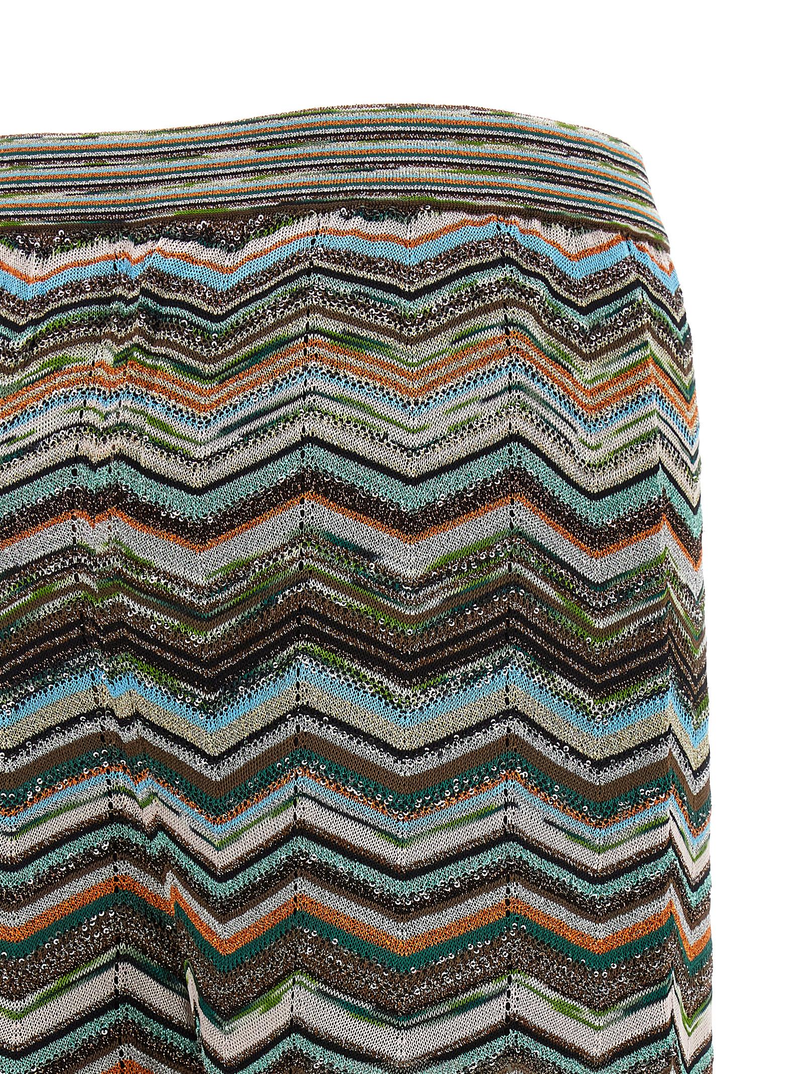 Missoni Multicolor Viscose Flared Pants