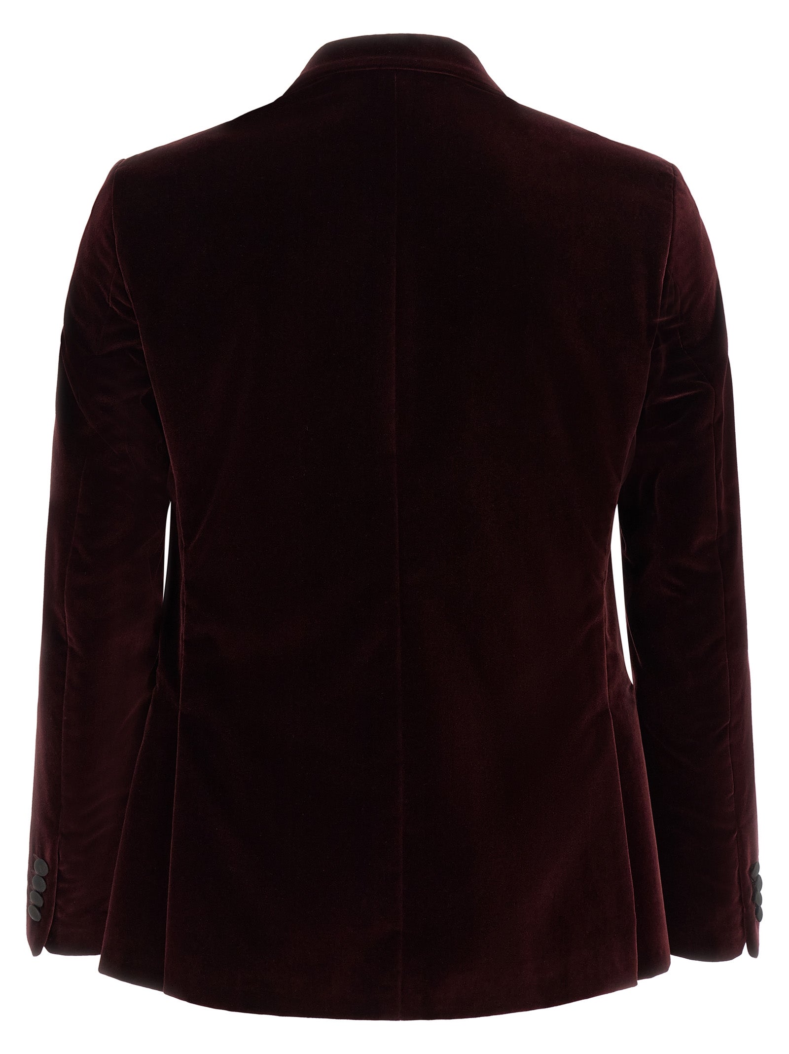 Pal Zileri Bordeaux Cotton Blazer