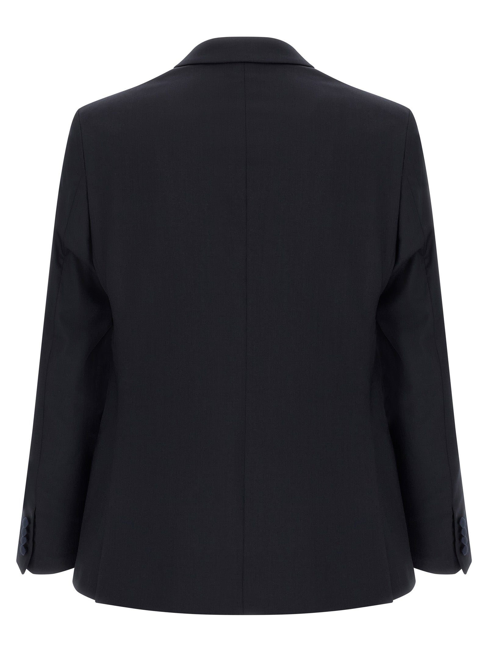 Pal Zileri Black Wool Two-Piece Suit