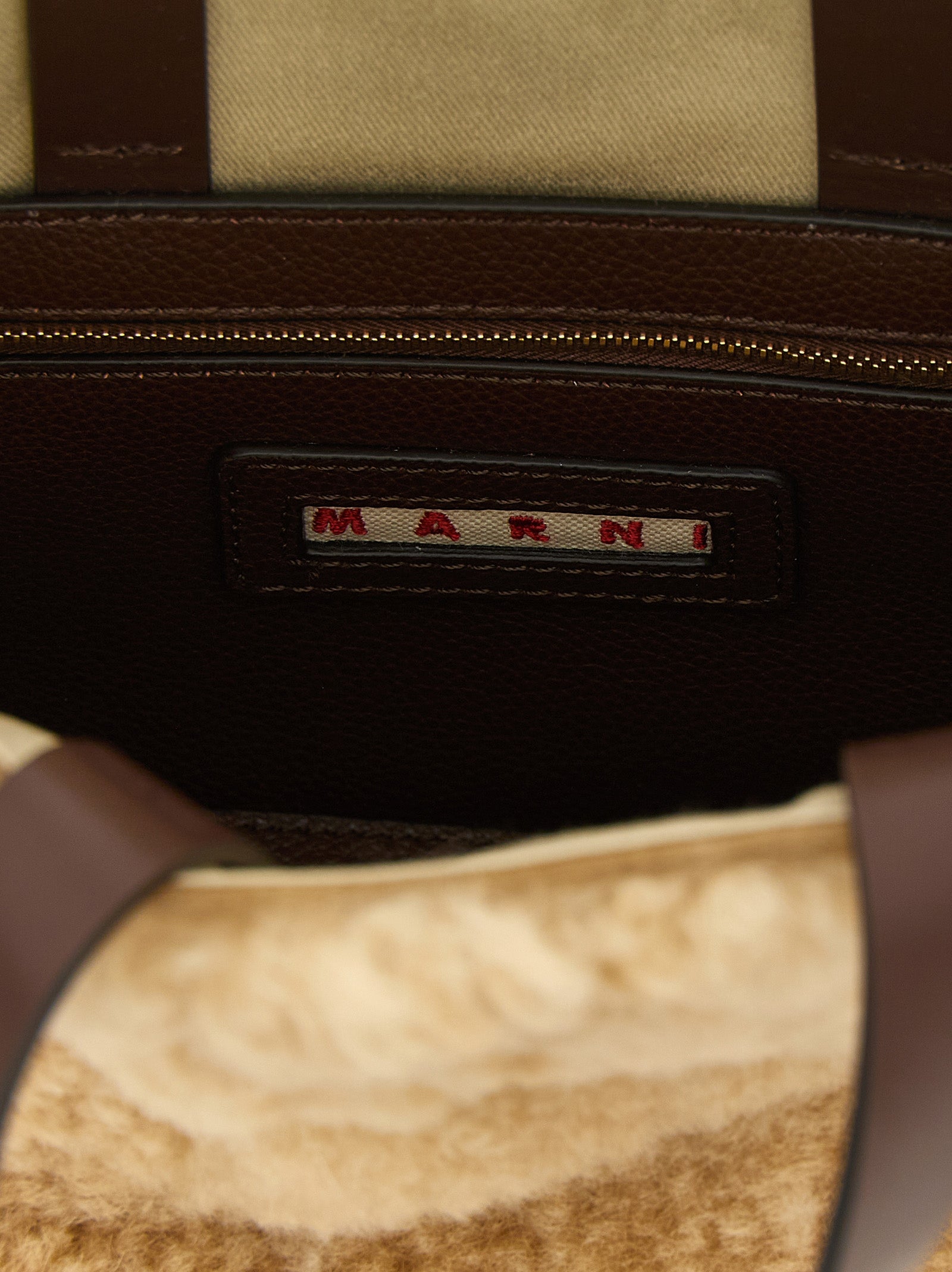 Marni Multicolor Lamb Leather Handbag