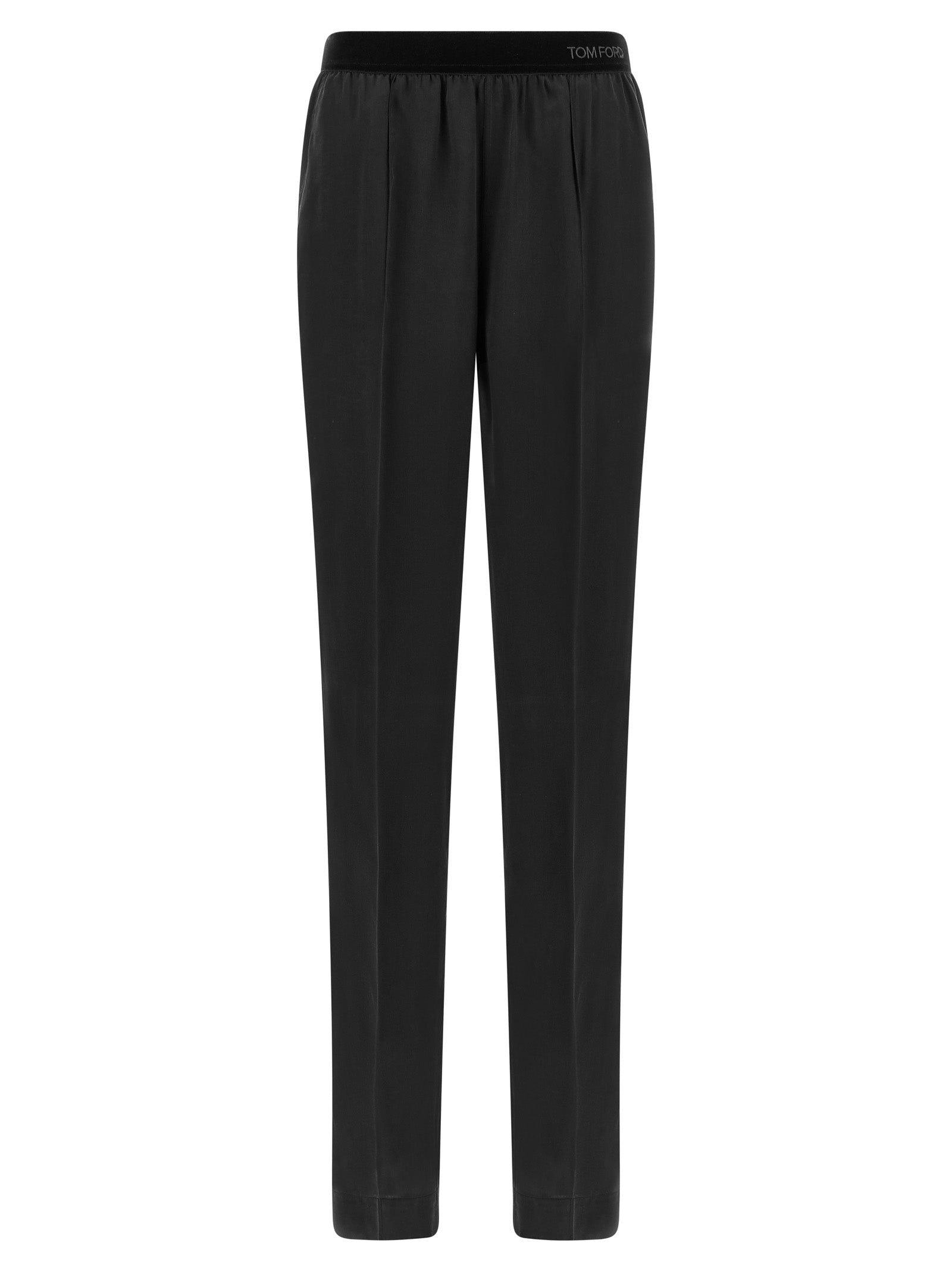 Tom Ford Black Silk Bottoms Sleepwear