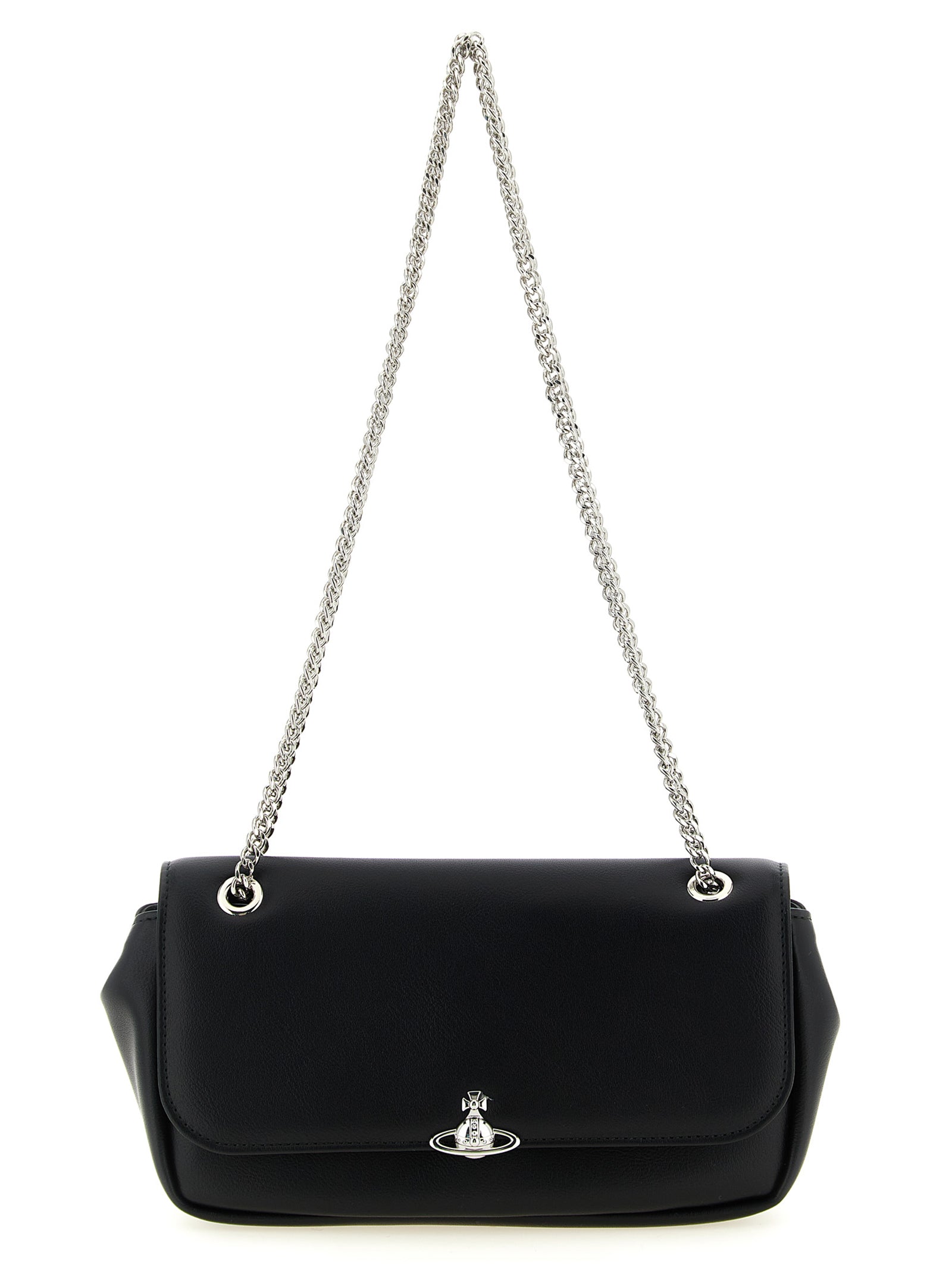 Vivienne Westwood Black Polyester Crossbody Bag