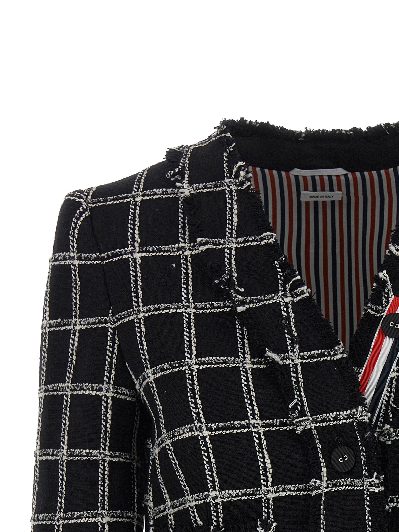 Thom Browne Multicolor Cotton Blazer