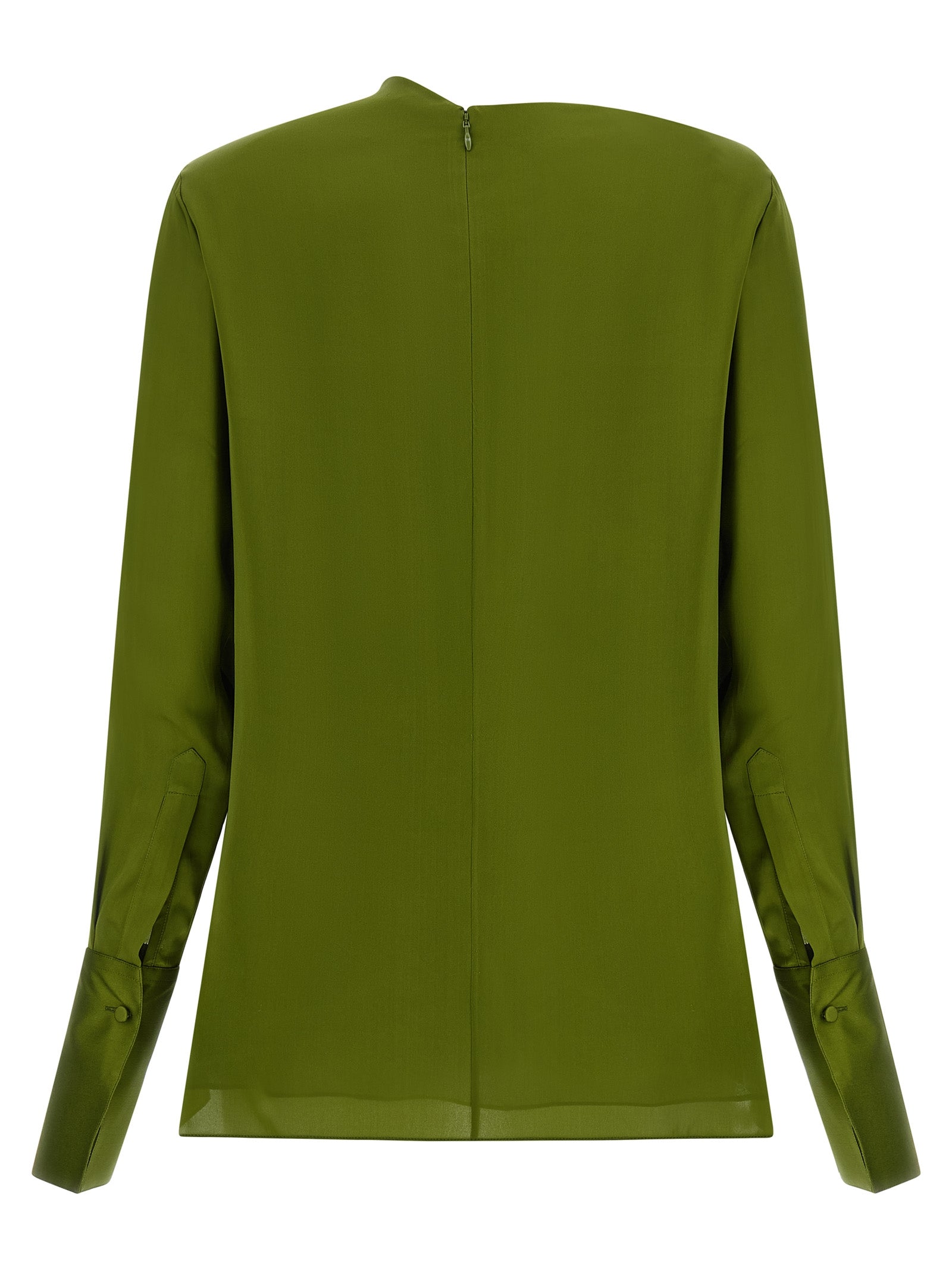 Tom Ford Bicolor Silk Blouse