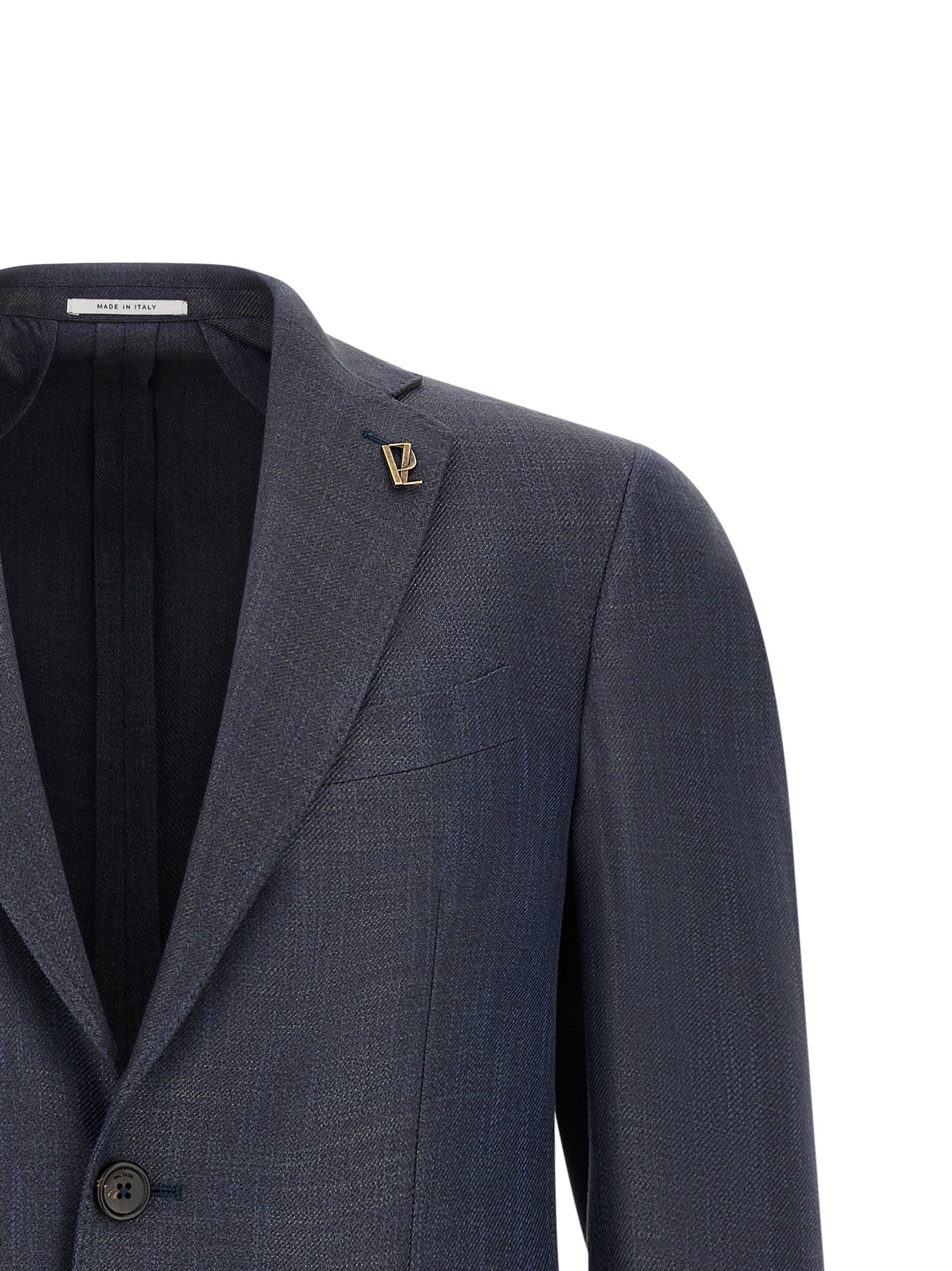 Pal Zileri Blue Viscose Blazer