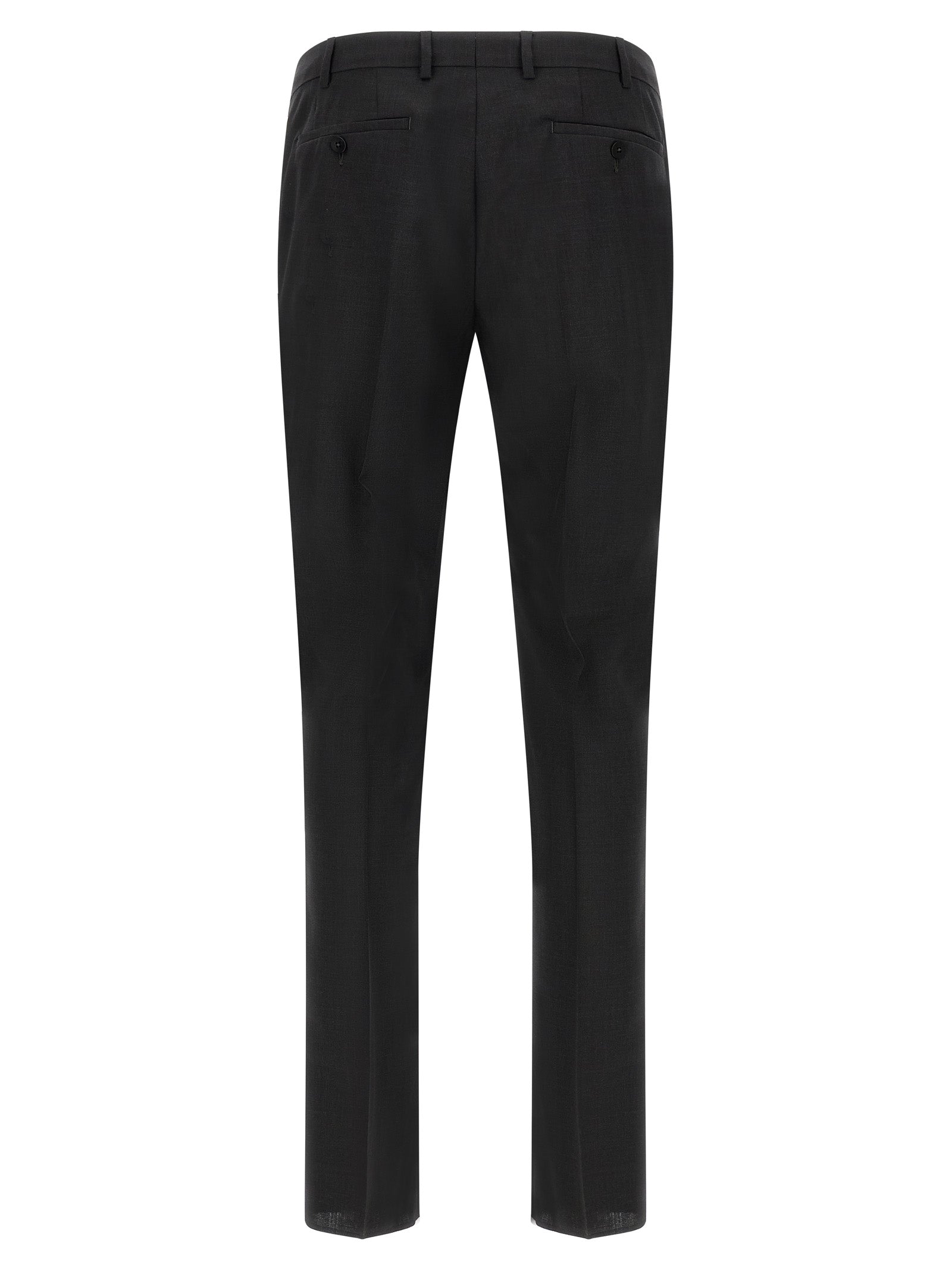 Pal Zileri Gray Wool Two-Piece Suit