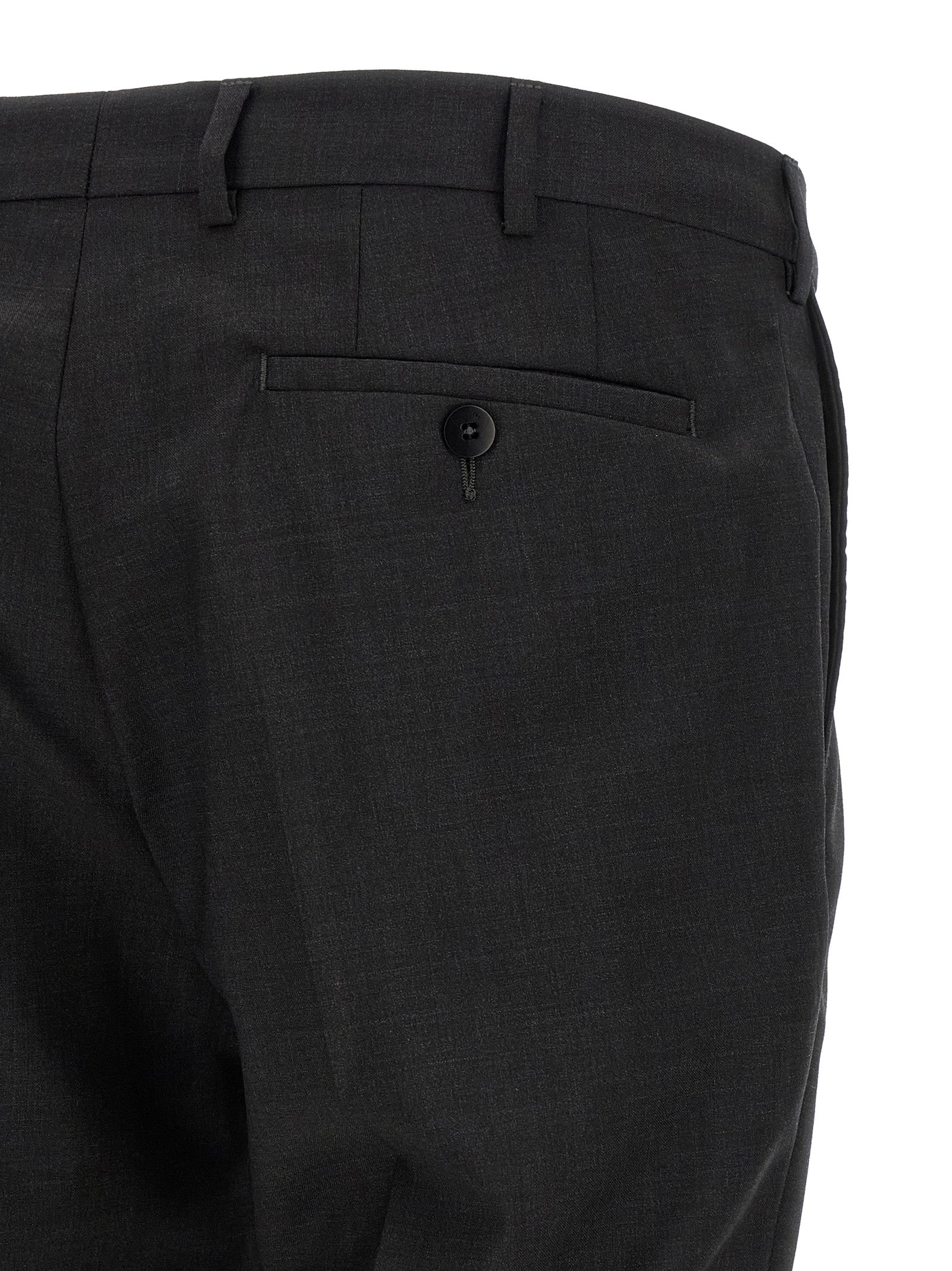 Pal Zileri Gray Wool Two-Piece Suit