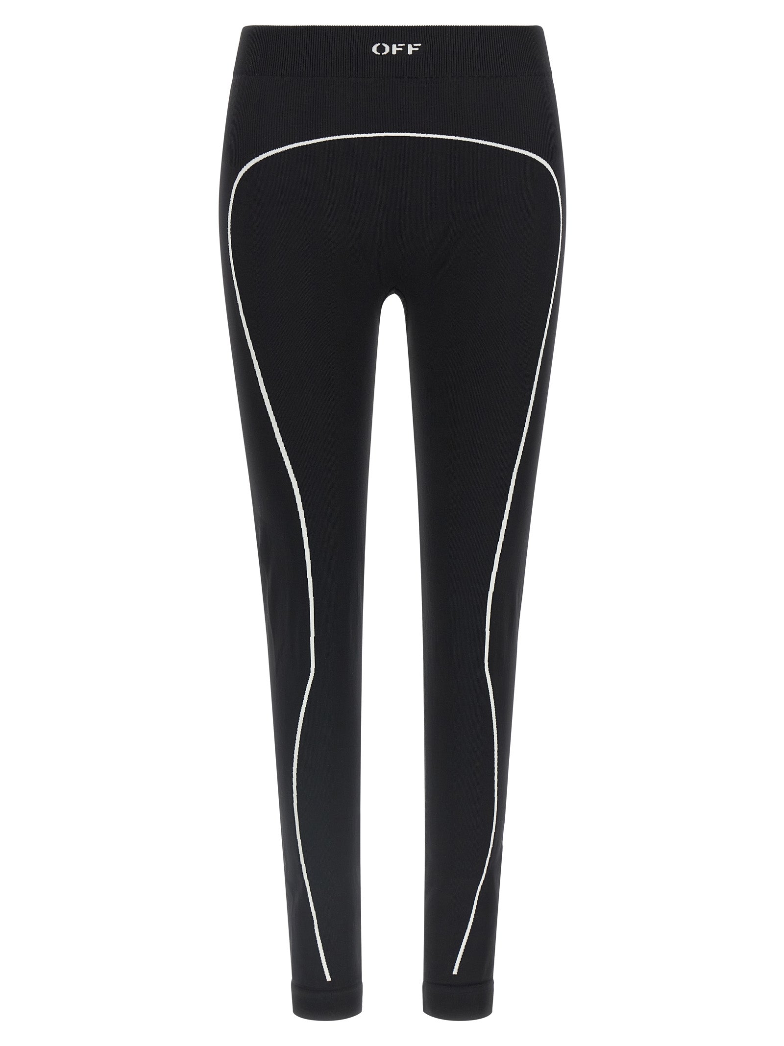 Off-White Black Polyamide Leggings