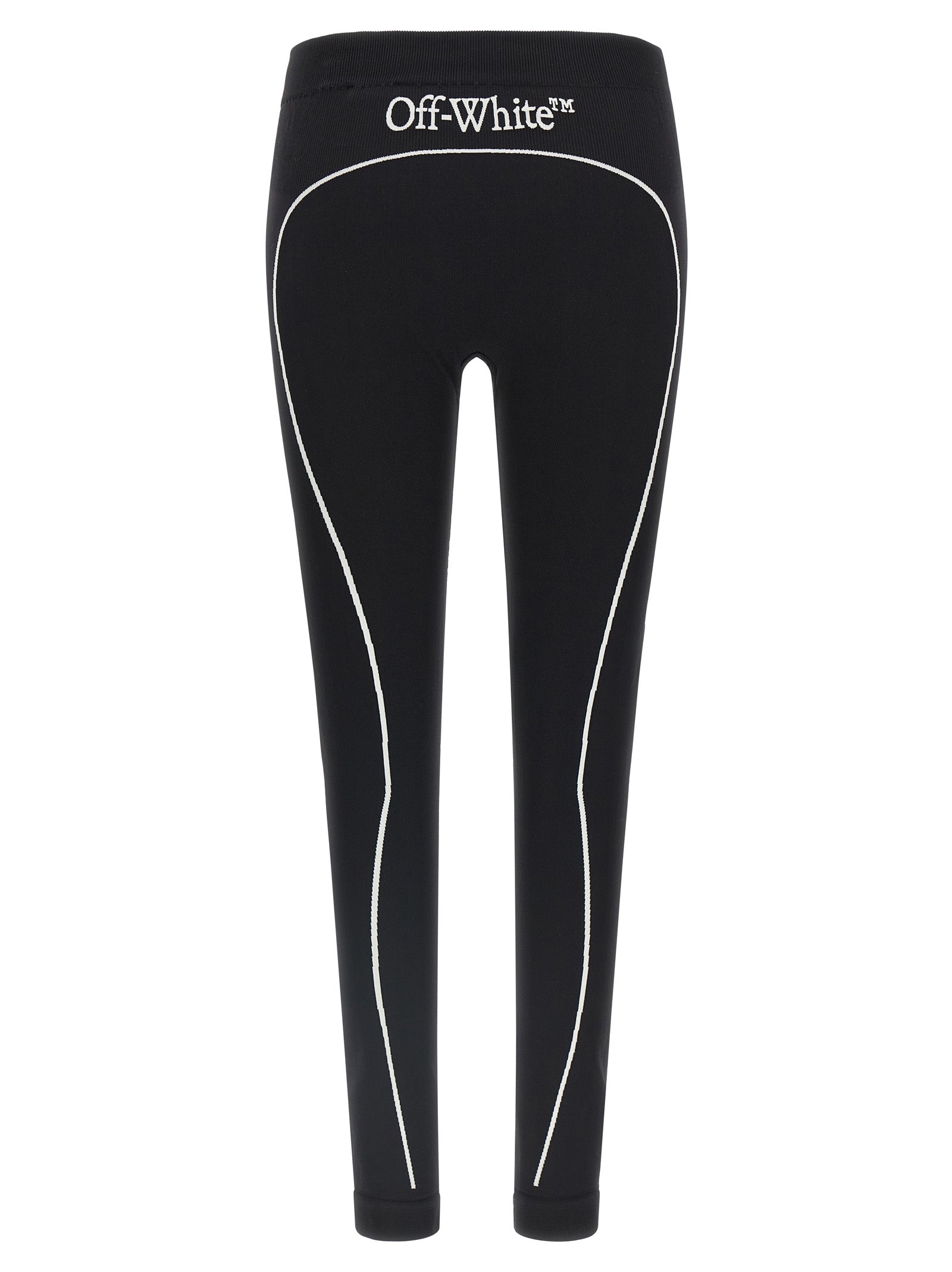 Off-White Black Polyamide Leggings