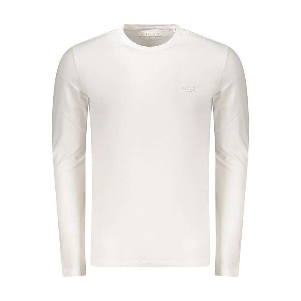 Guess Jeans White Cotton Men's T-Shirt