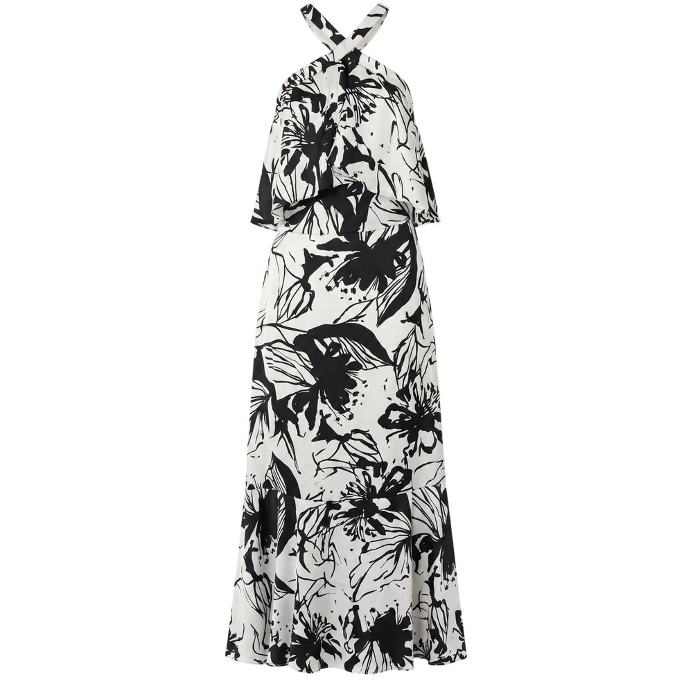 Trussardi Jeans Black Polyester Women Dress