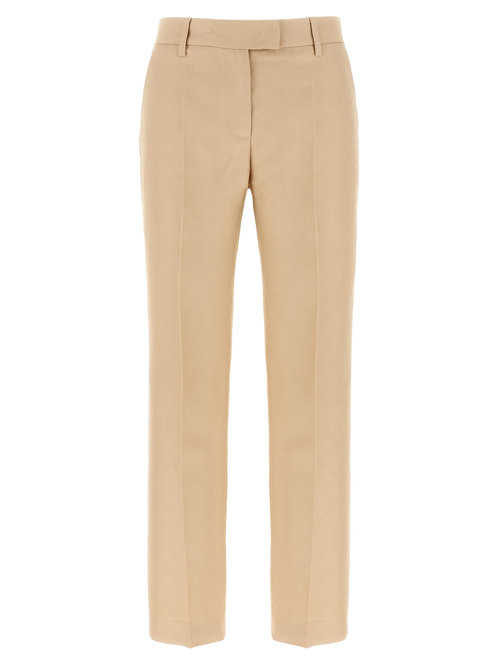 Alberto Biani Beige Viscose Chino Pants