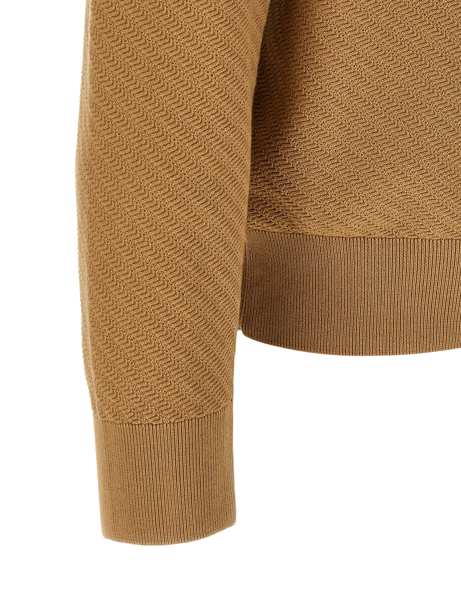 Hugo Boss Brown Cotton Polo Shirt