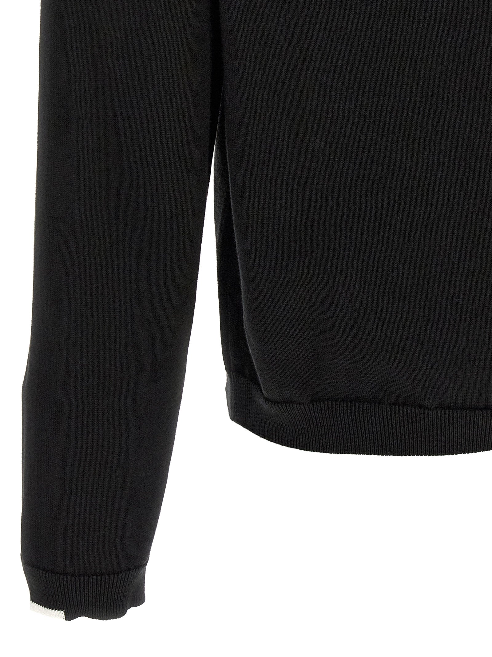 Hugo Boss Black Cotton Cardigan