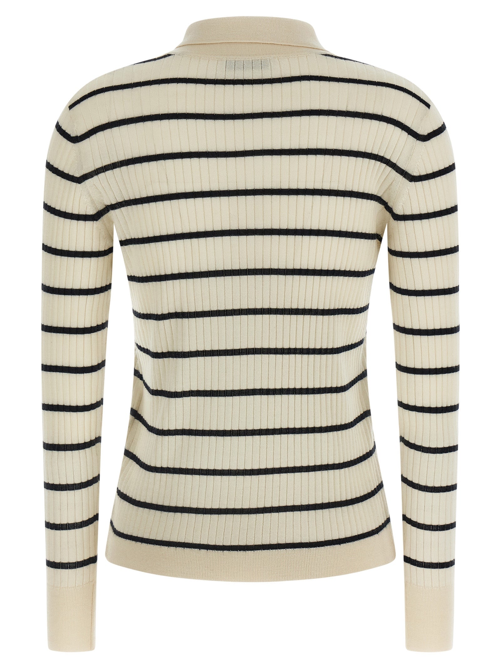 Max Mara Blue Cashmere Polo Shirt