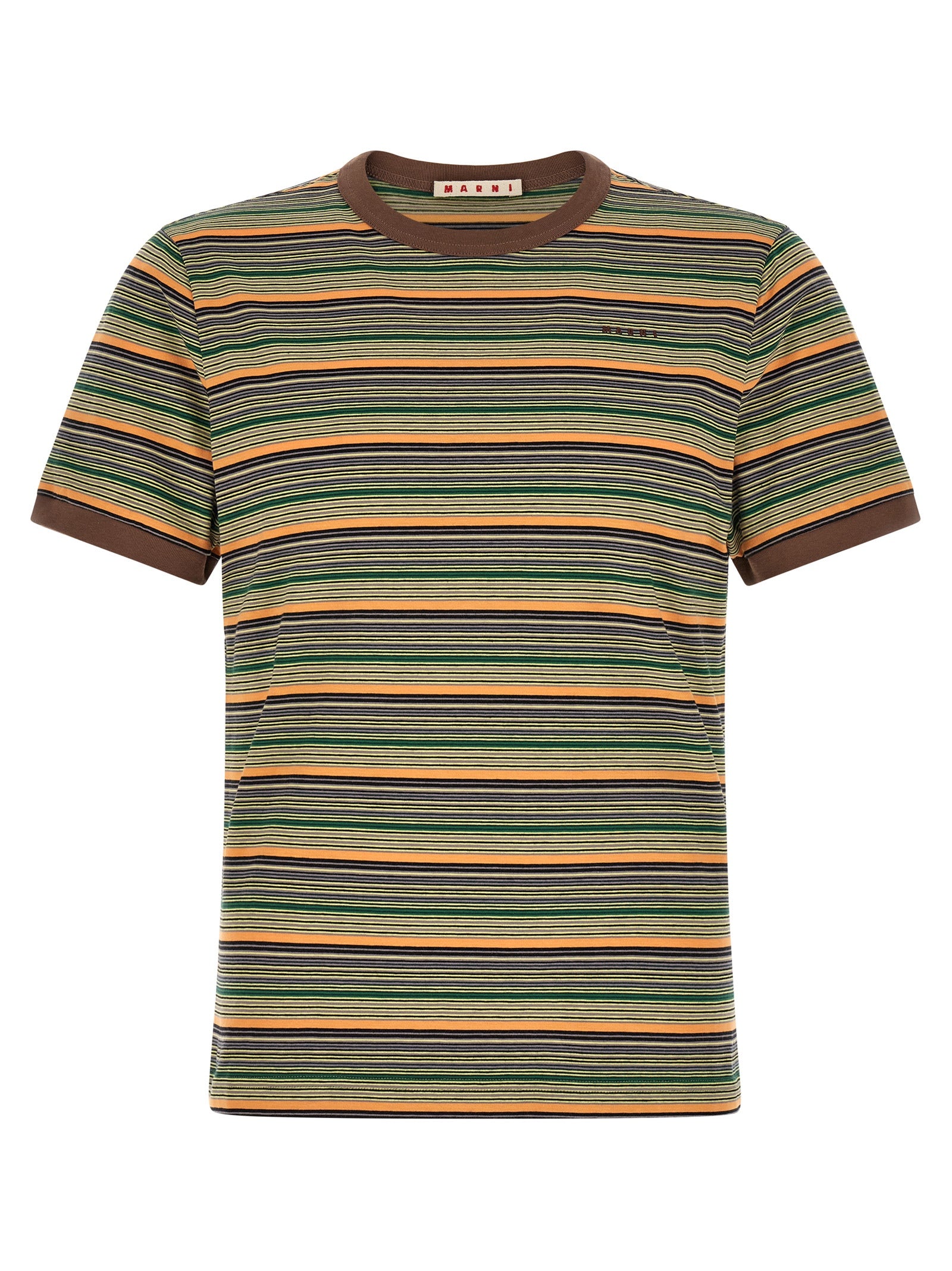 Marni Multicolor Cotton T-Shirt