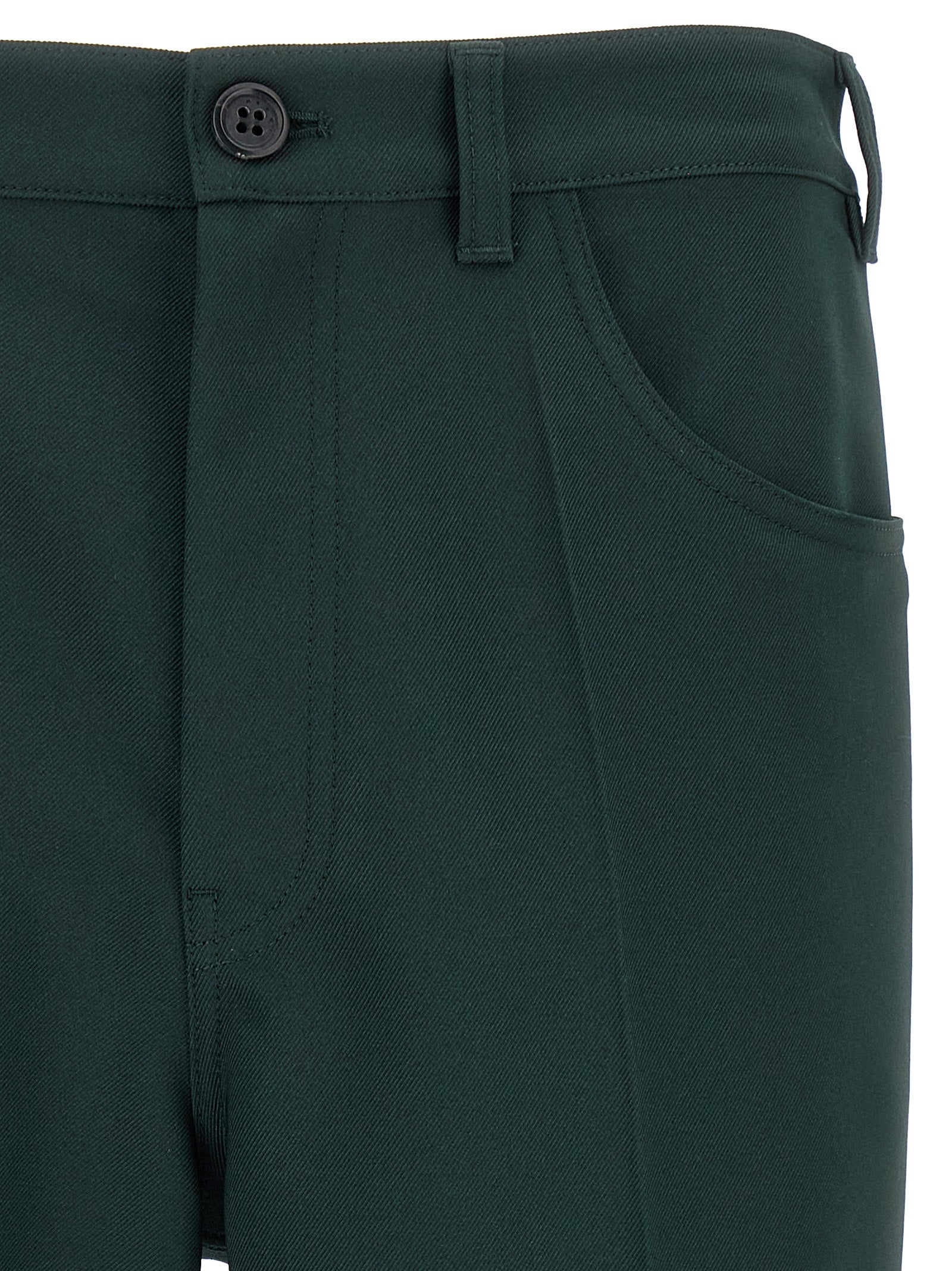 Marni Bicolor Polyester Pants
