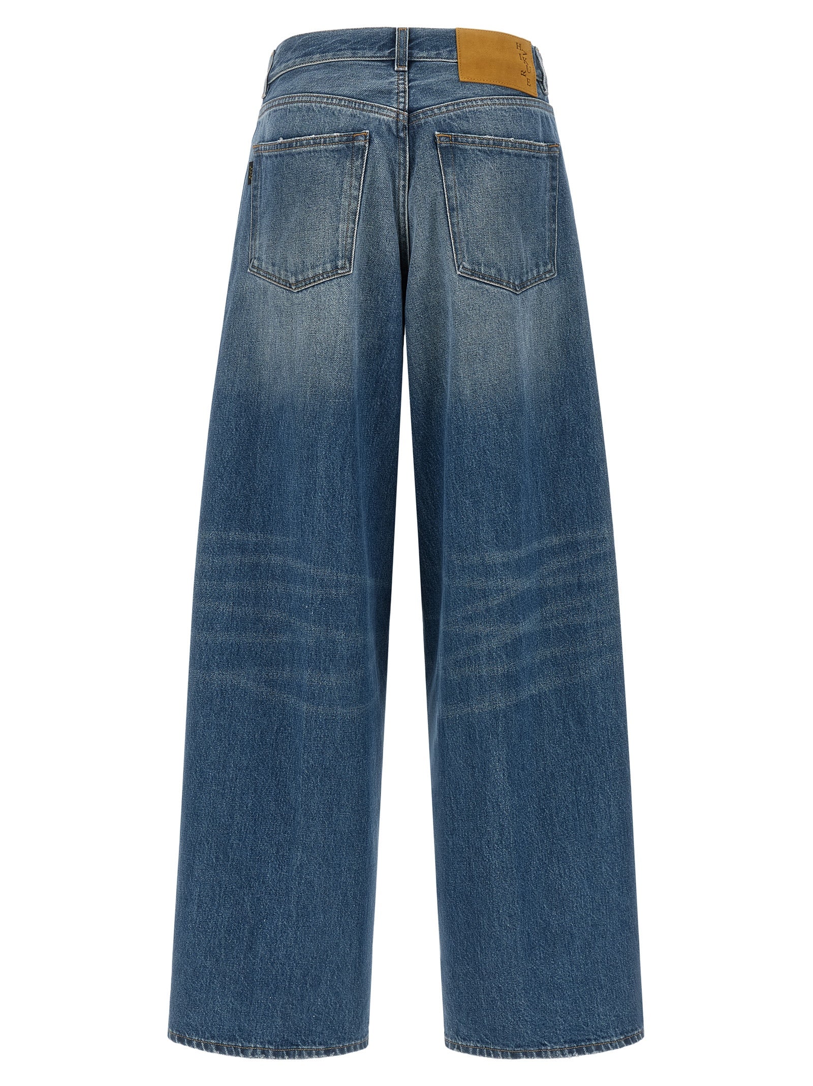 Haikure Blue Cotton Jeans Denim